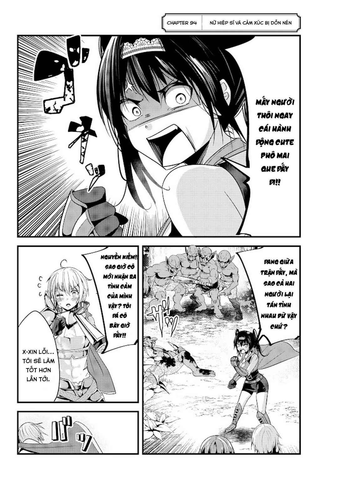Ima made ichido mo Onna Atsukaisareta Koto ga nai Onnakishi o Onna Atsukai Suru Chapter 94 - Page 3