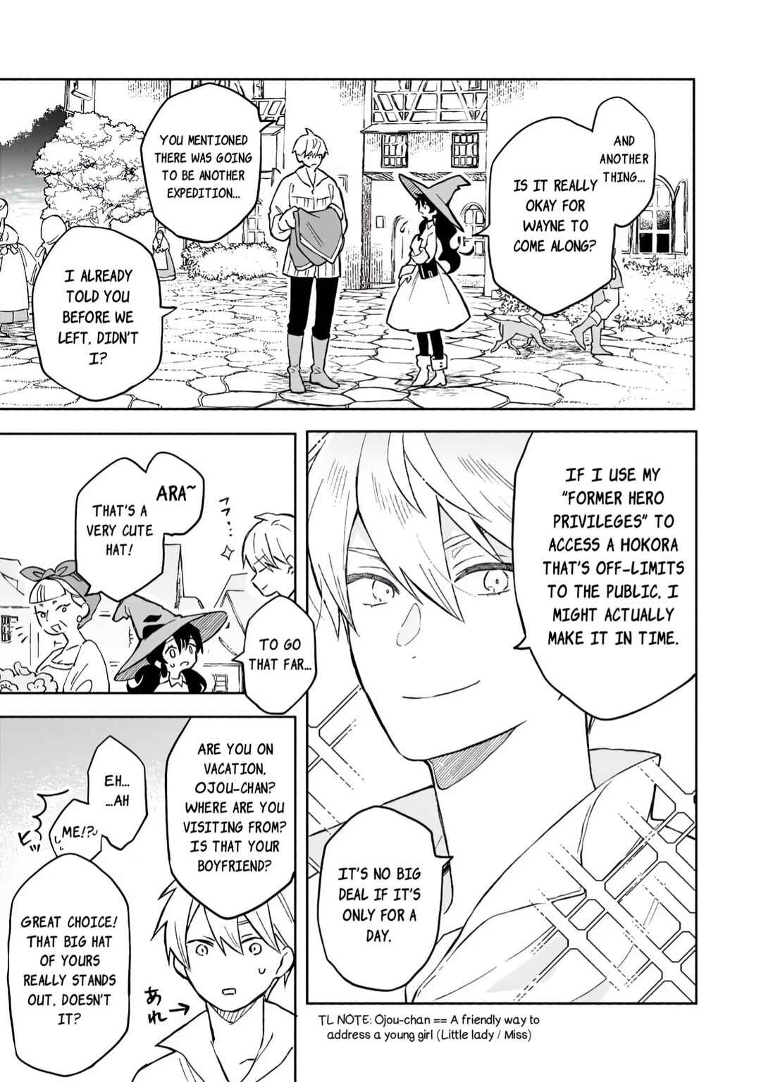 Akatsuki no Majo Lacey wa Jiyuu ni Ikitai: Maou Toubatsu o Oeta node, Nonbiri Omise o Hirakimasu Chapter 12 - Page 5