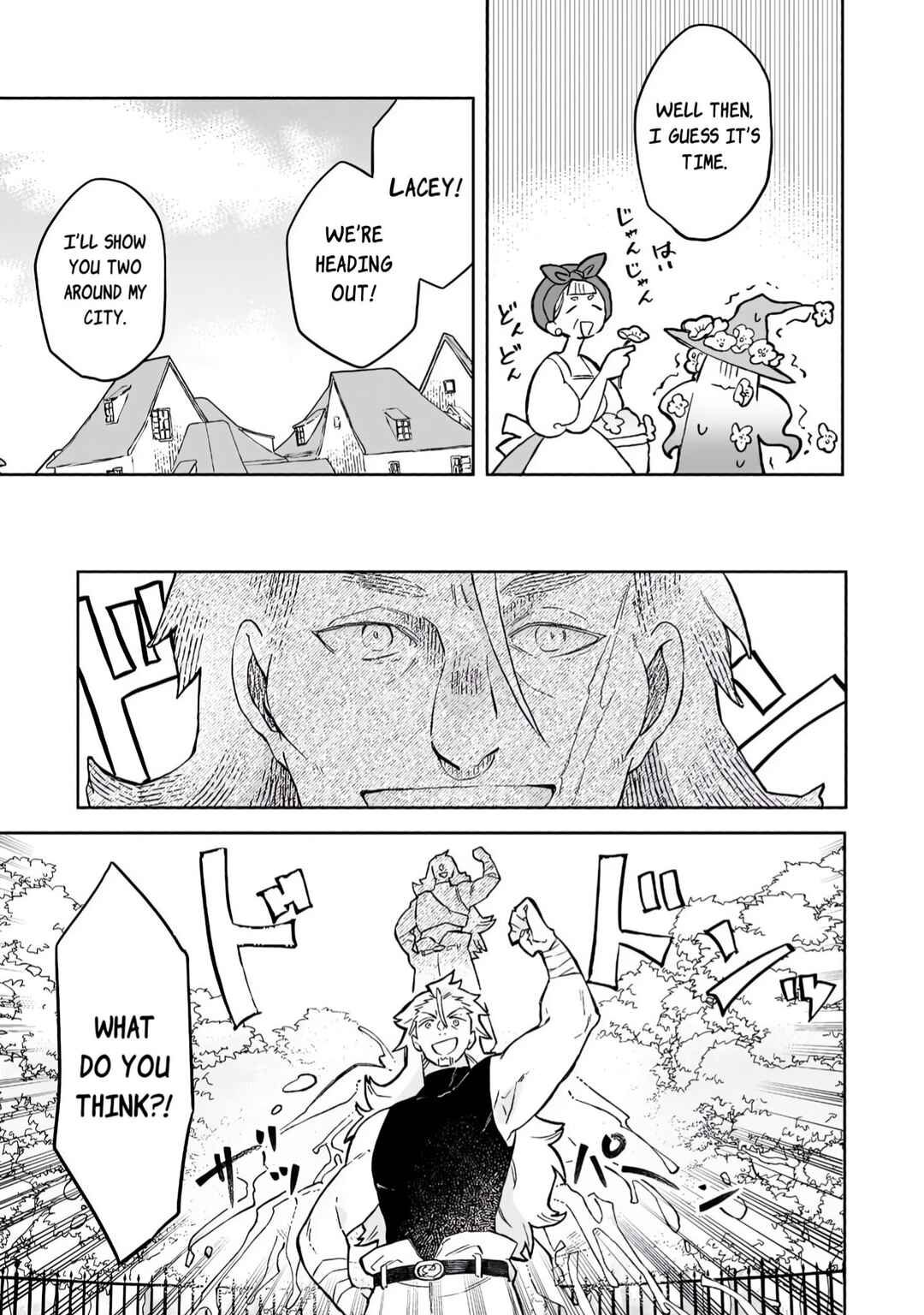 Akatsuki no Majo Lacey wa Jiyuu ni Ikitai: Maou Toubatsu o Oeta node, Nonbiri Omise o Hirakimasu Chapter 12 - Page 7