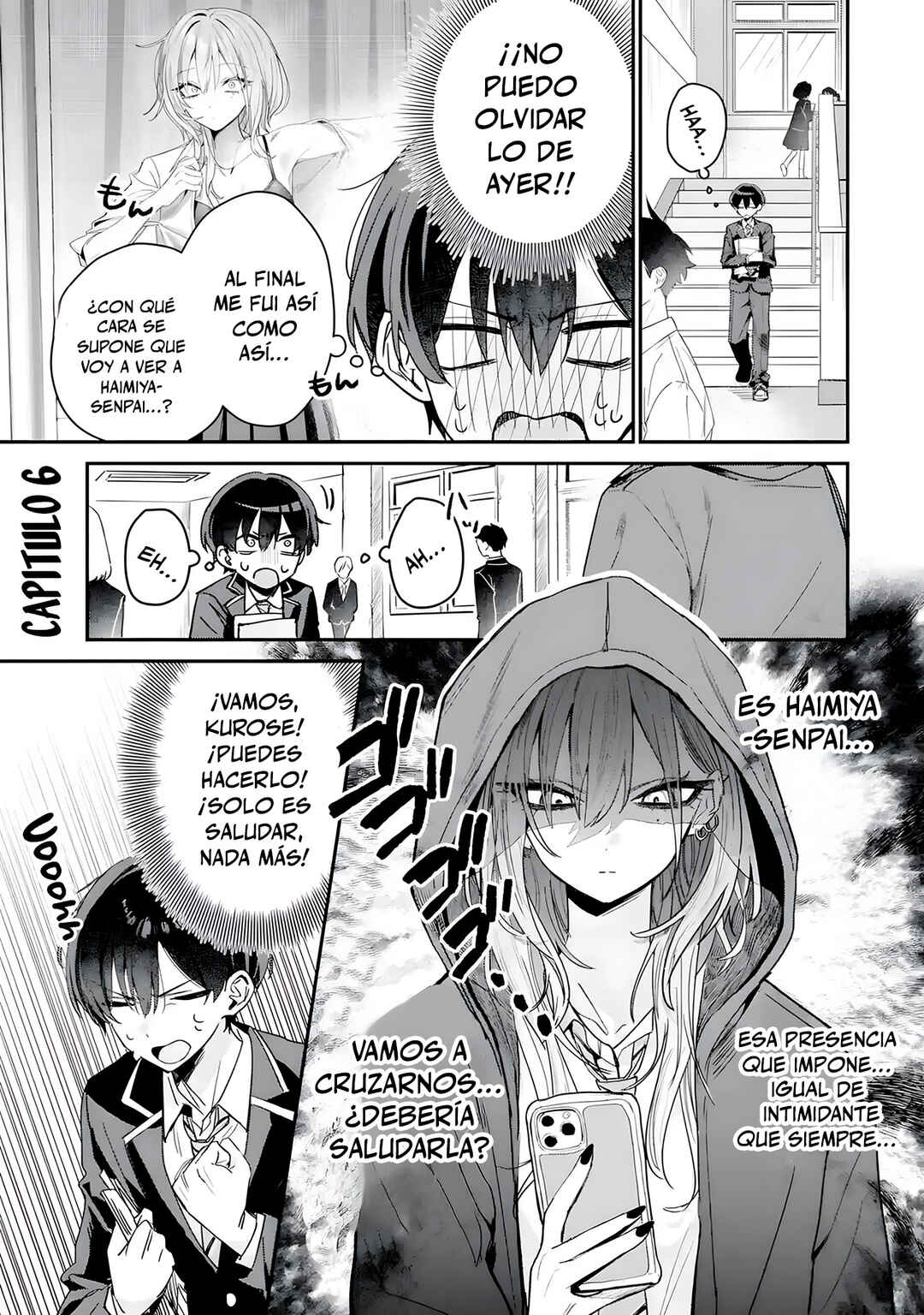 Haimiya-senpai wa Kowakute Kawaii Chapter 6 - Page 1