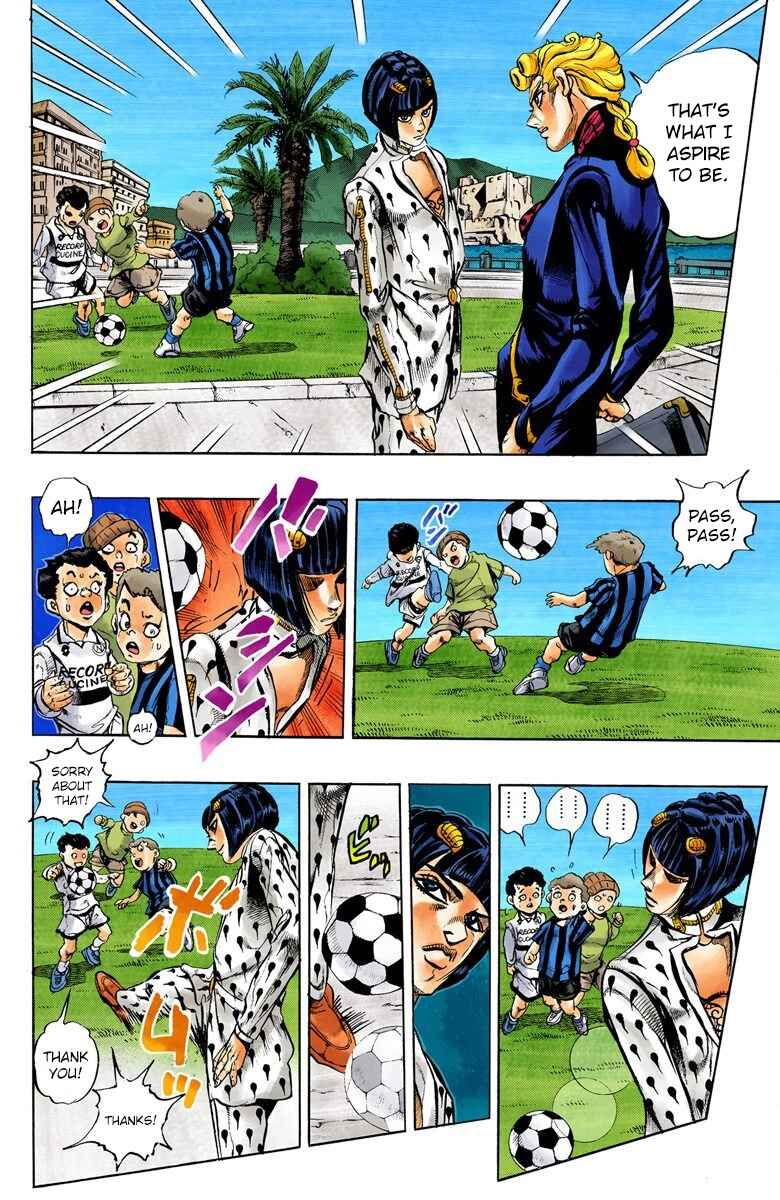 JoJo no Kimyou na Bouken: Part 5 - Ougon no Kaze Color-ban Chapter 9 - Page 3