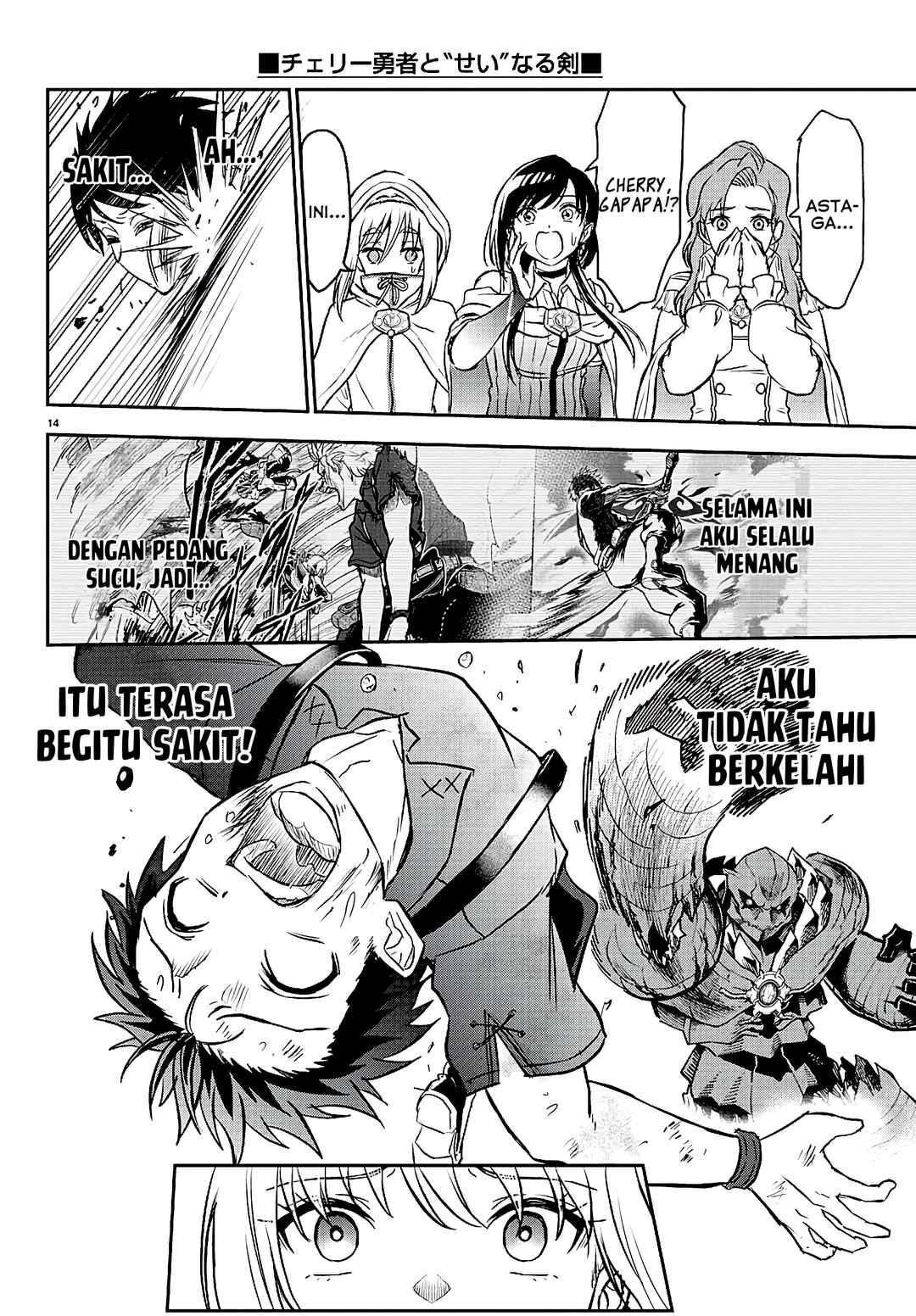 Cherry Yuusha to "Sei" Naru Tsurugi Chapter 3 - Page 15