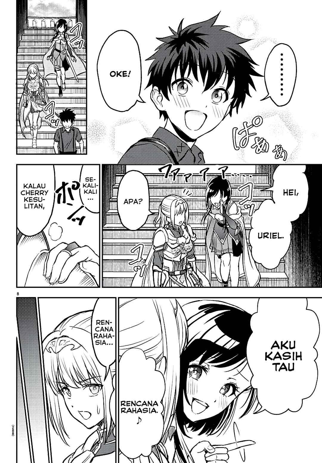 Cherry Yuusha to "Sei" Naru Tsurugi Chapter 3 - Page 9
