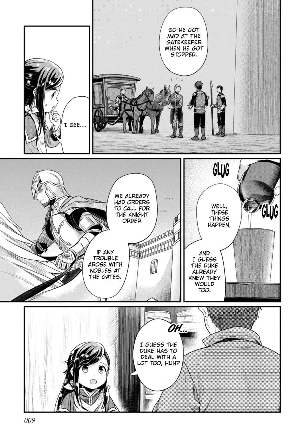Honzuki no Gekokujou: Shisho ni Naru tame ni wa Shudan o Erandeiraremasen—Dai-2 Bu: Hon no Tamenara Miko ni Naru! Chapter 56 - Page 11