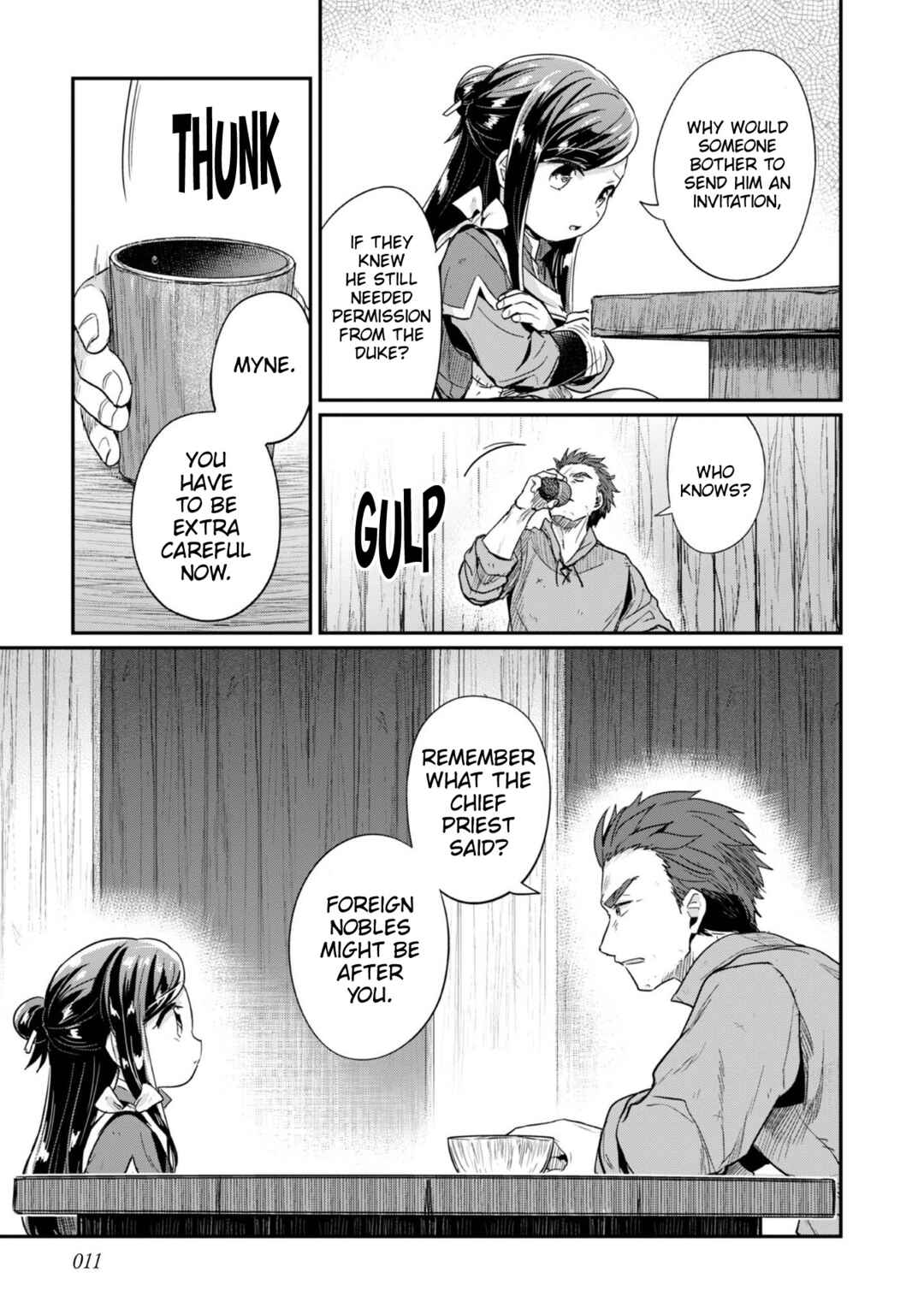 Honzuki no Gekokujou: Shisho ni Naru tame ni wa Shudan o Erandeiraremasen—Dai-2 Bu: Hon no Tamenara Miko ni Naru! Chapter 56 - Page 13