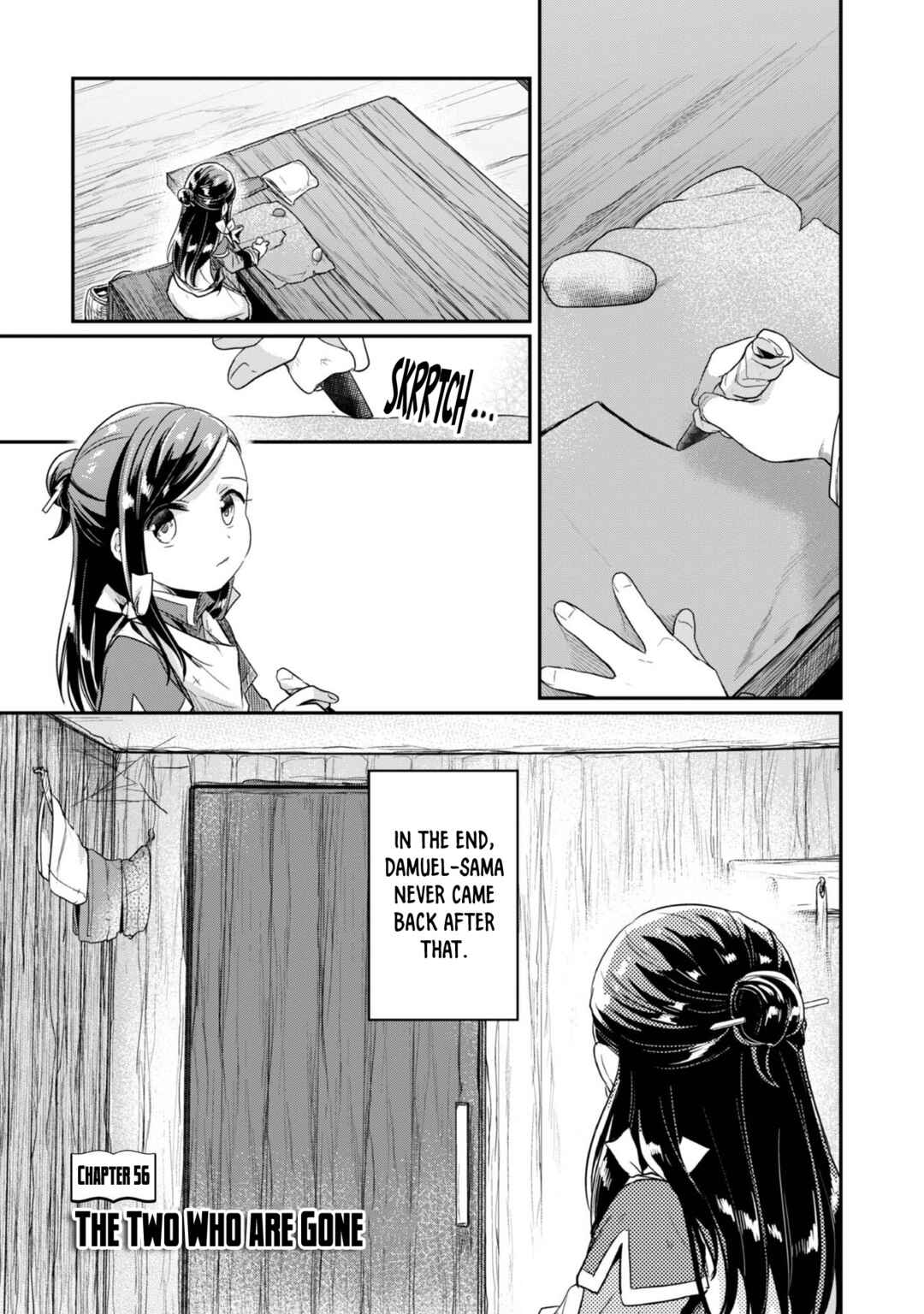Honzuki no Gekokujou: Shisho ni Naru tame ni wa Shudan o Erandeiraremasen—Dai-2 Bu: Hon no Tamenara Miko ni Naru! Chapter 56 - Page 7