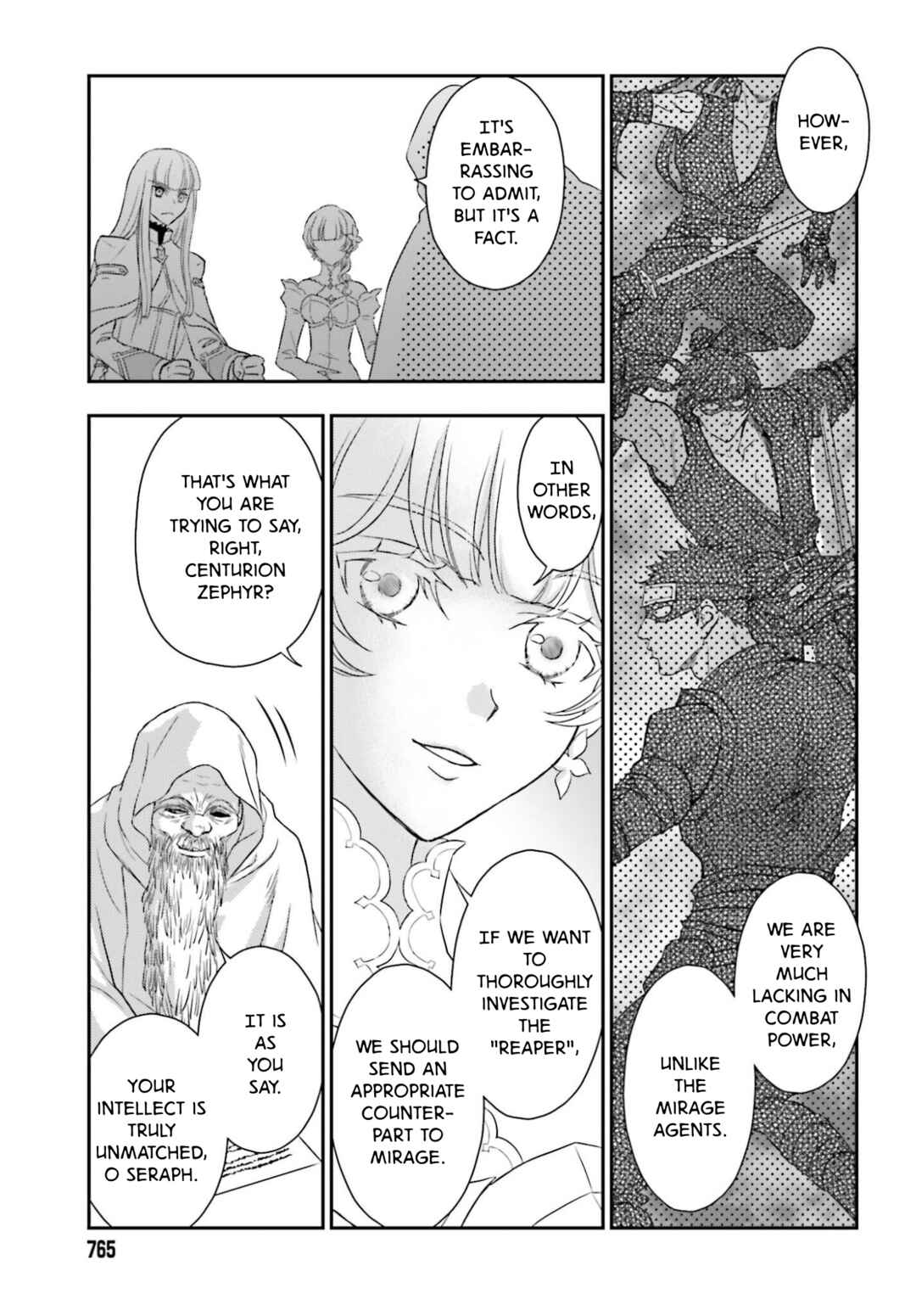 Shinigami ni Sodaterareta Shoujo wa Shikkoku no Tsurugi o Mune ni Idaku Chapter 56 - Page 17