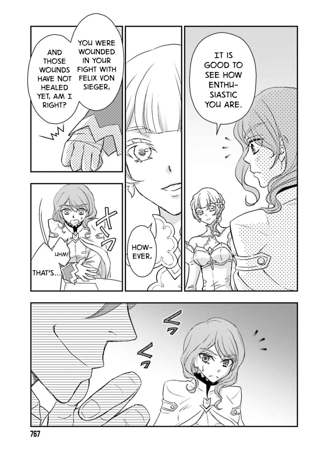 Shinigami ni Sodaterareta Shoujo wa Shikkoku no Tsurugi o Mune ni Idaku Chapter 56 - Page 19
