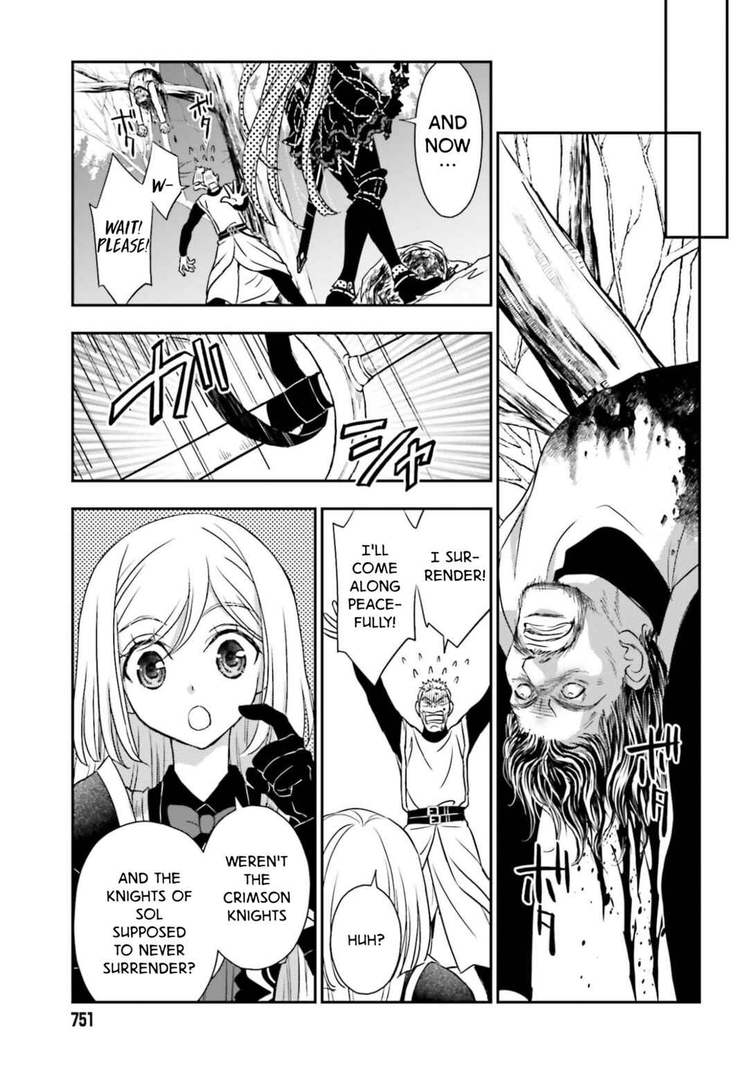 Shinigami ni Sodaterareta Shoujo wa Shikkoku no Tsurugi o Mune ni Idaku Chapter 56 - Page 3
