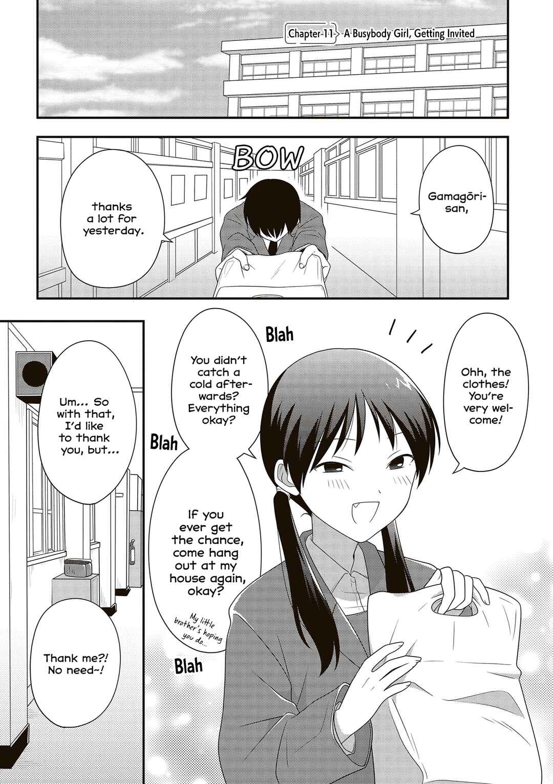 Osekkai Joshi, Koi wo Suru Chapter 11 - Page 1