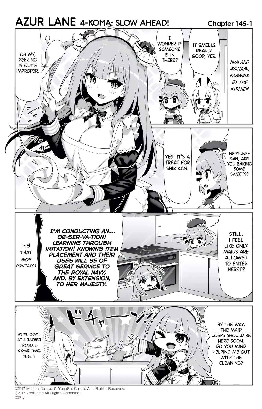 Azur Lane: Bisoku Zensin! Chapter 145 - Page 1