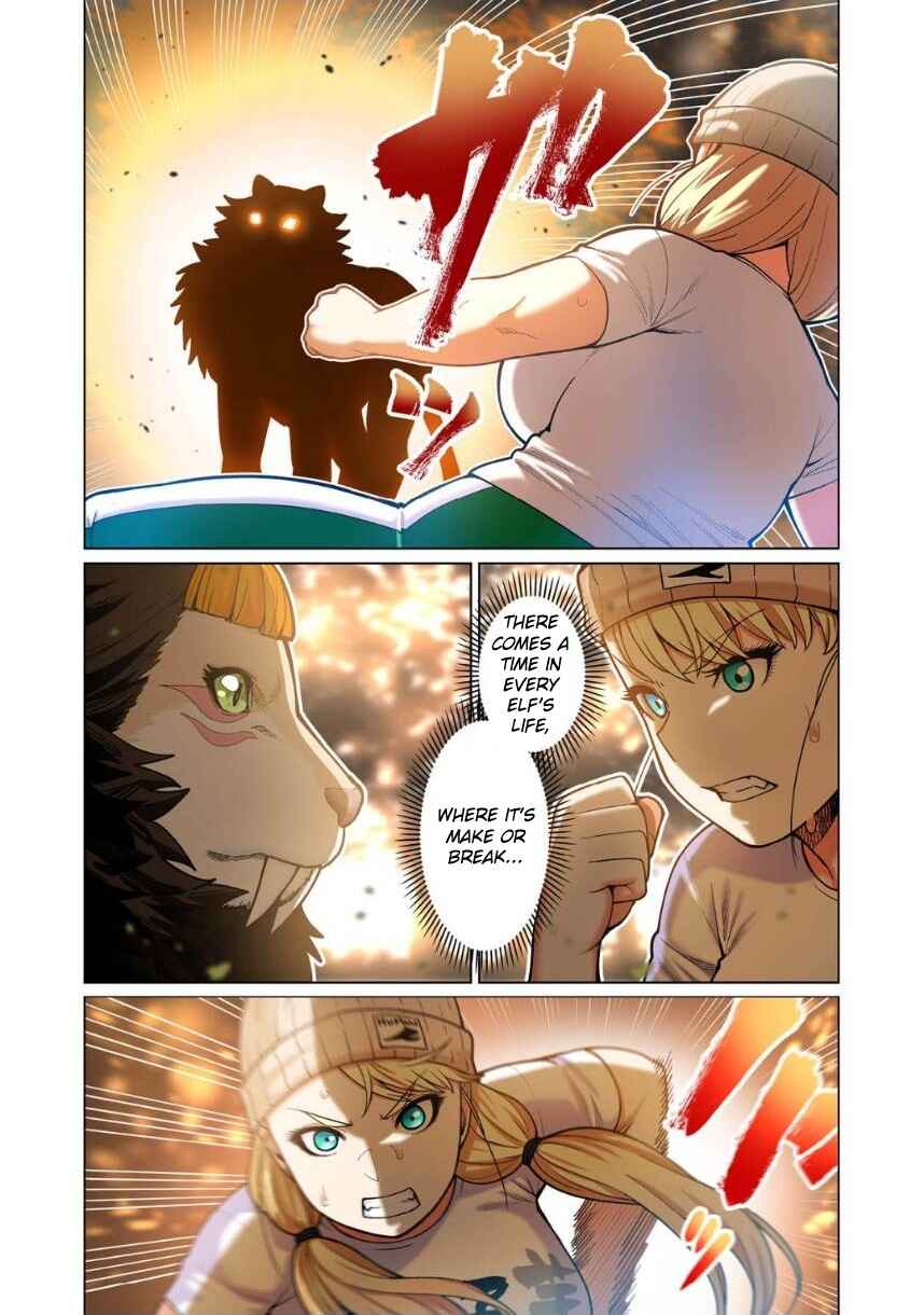 Shin Elf-san wa Yaserarenai. (Official Colored) Chapter 7 - Page 14