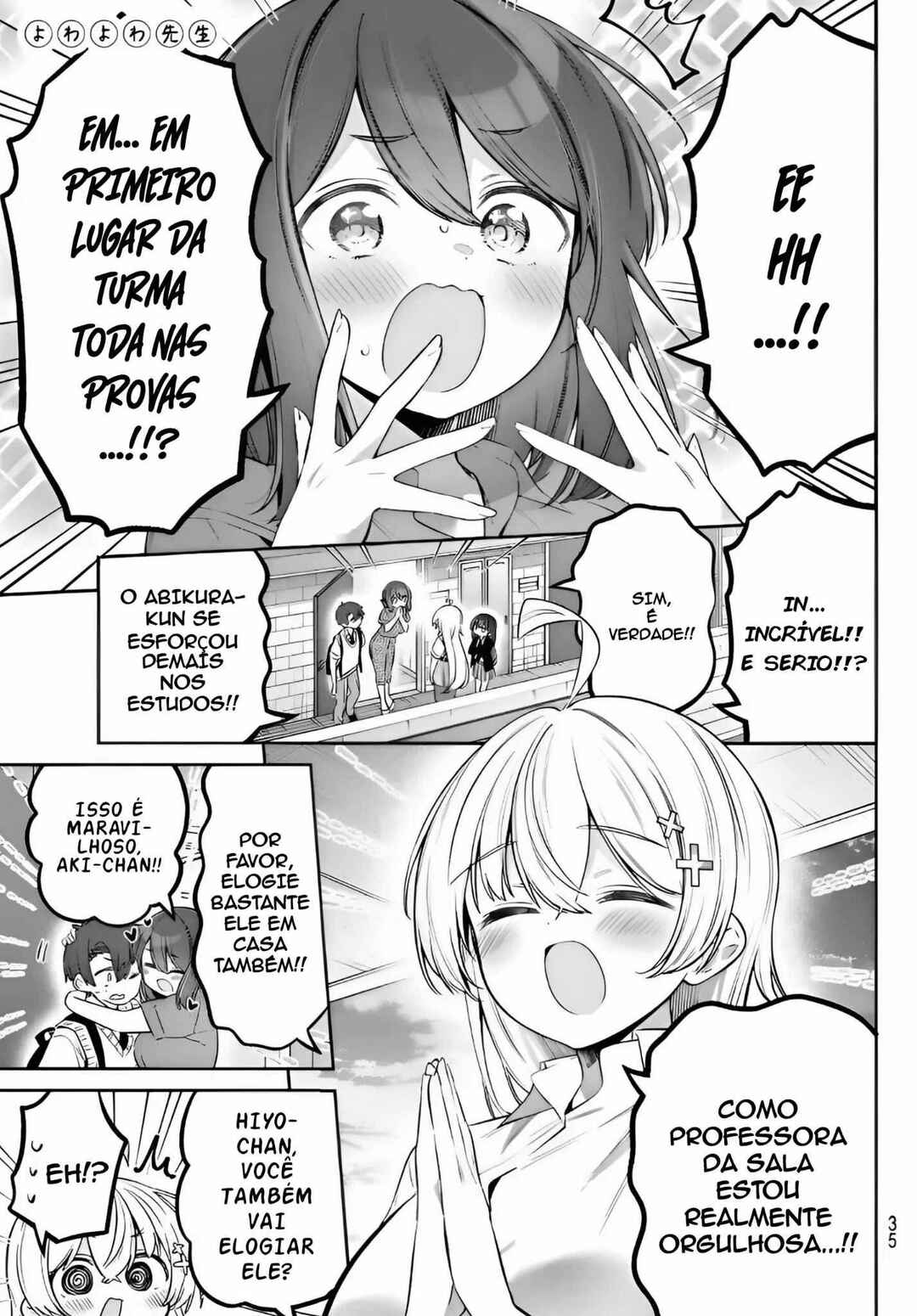 Yowa Yowa Sensei Chapter 165 - Page 1