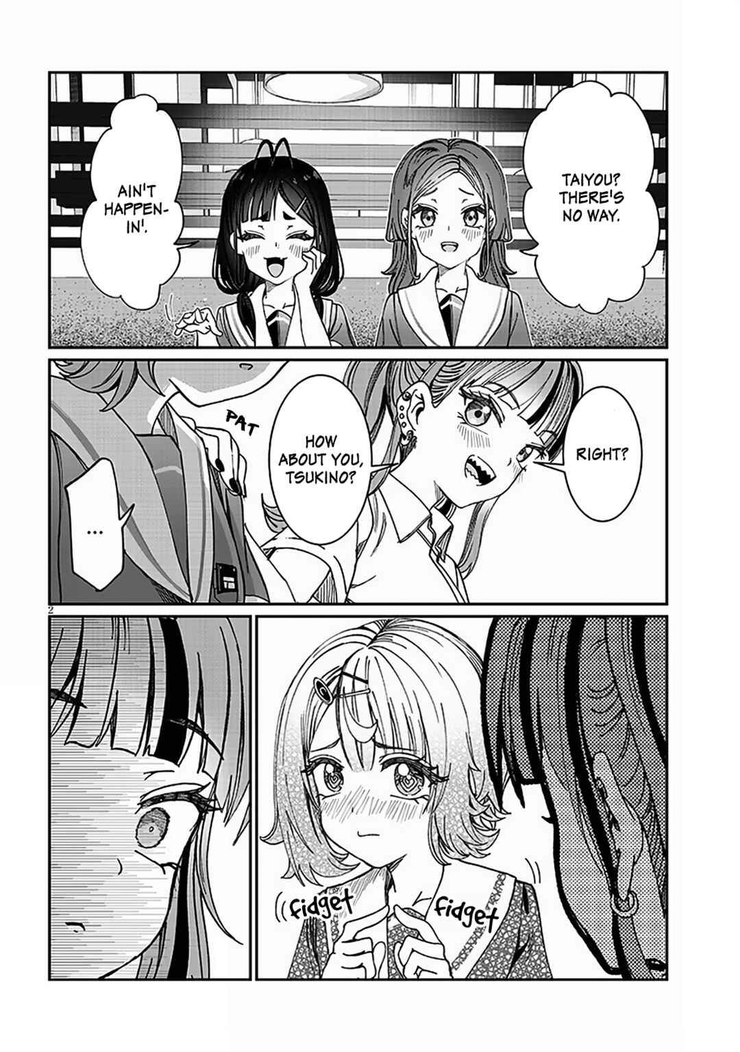 Kimi wa Yakamashi Tojite yo Kuchi wo! Chapter 36 - Page 2