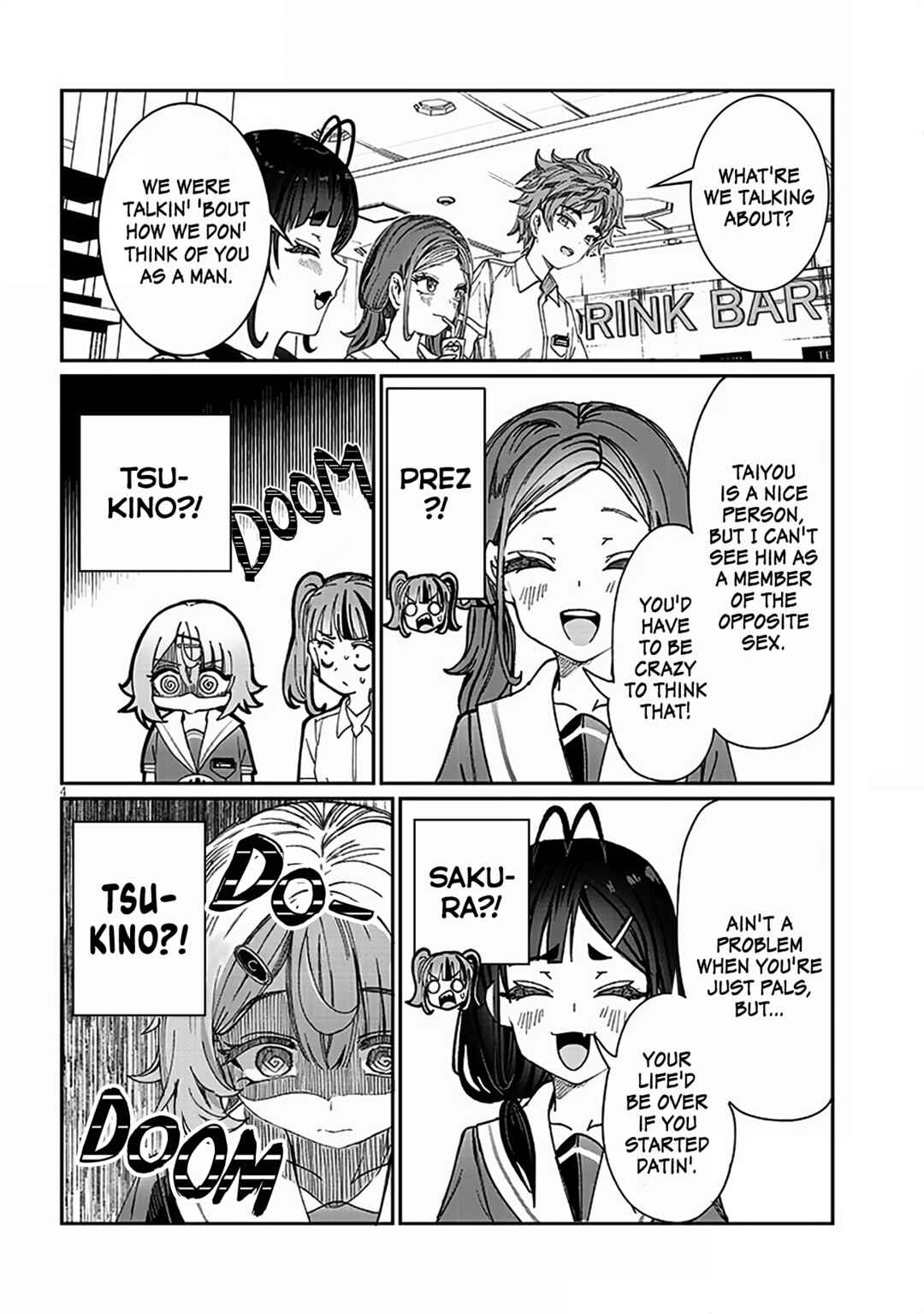 Kimi wa Yakamashi Tojite yo Kuchi wo! Chapter 36 - Page 4