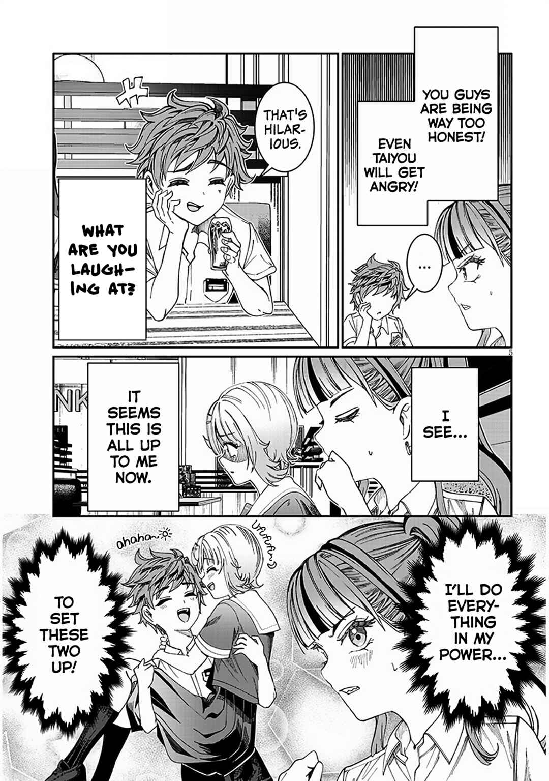 Kimi wa Yakamashi Tojite yo Kuchi wo! Chapter 36 - Page 5