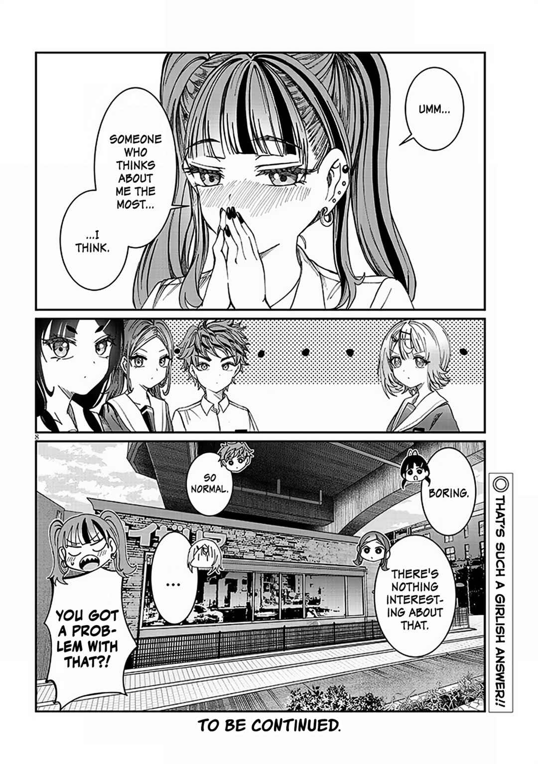Kimi wa Yakamashi Tojite yo Kuchi wo! Chapter 36 - Page 8