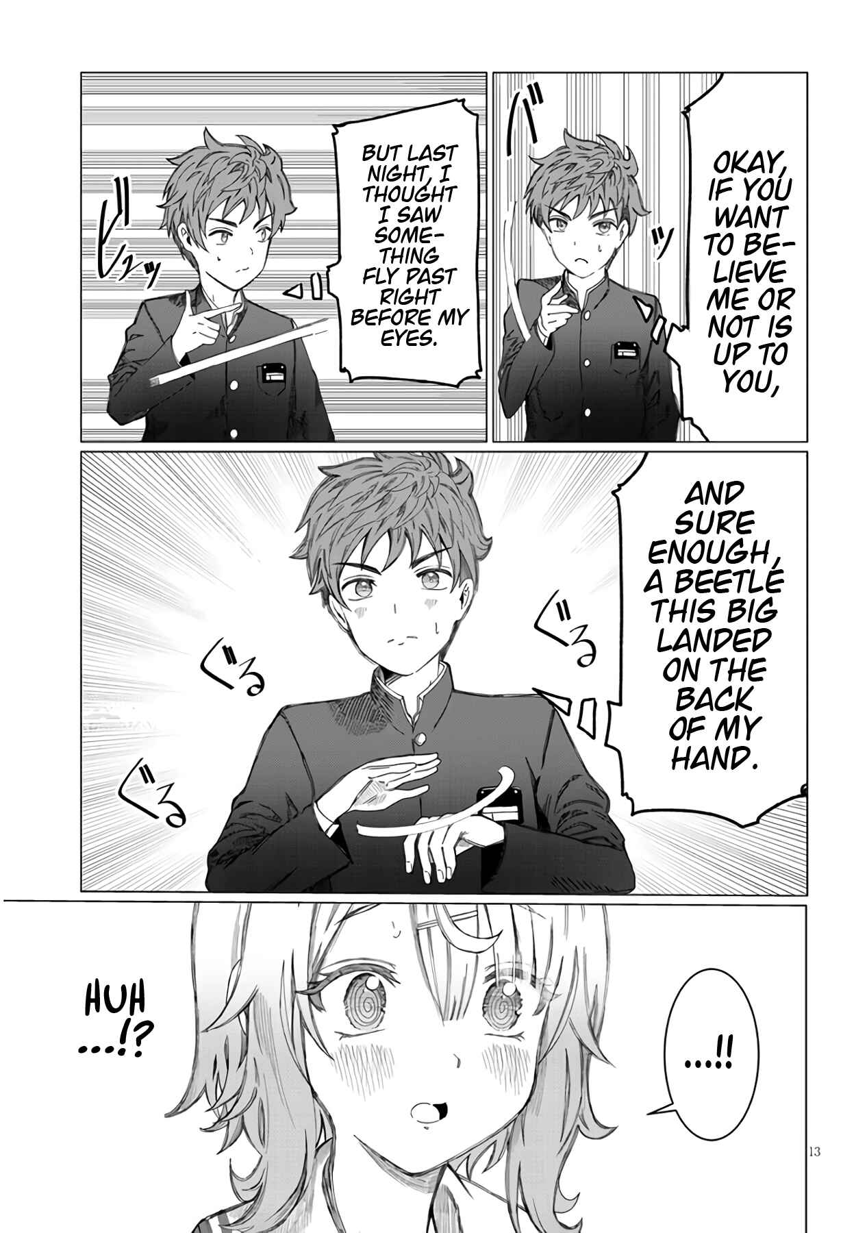 Kimi wa Yakamashi Tojite yo Kuchi wo! Chapter 1 - Page 15