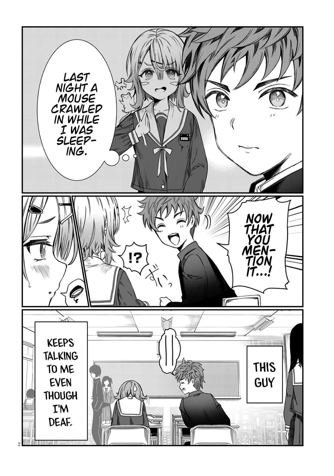 Kimi wa Yakamashi Tojite yo Kuchi wo! Chapter 1 - Page 4