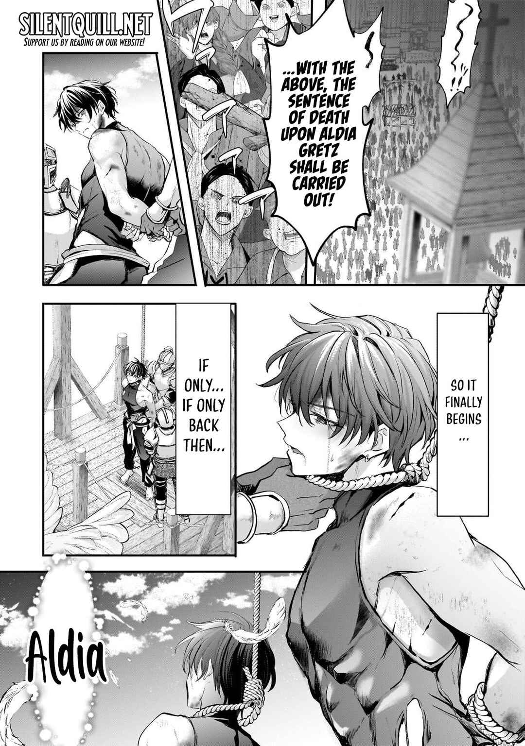 Hangyakusha to Shite Oukoku de Shokei Sareta Kakure Saikyou Kishi Chapter 1 - Page 26