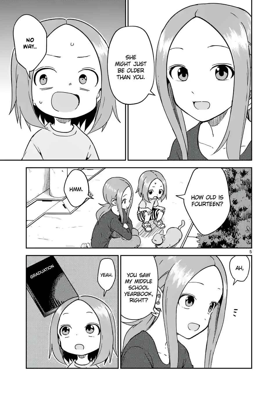 Karakai Jouzu no (Moto) Takagi-san Chapter 245 - Page 5