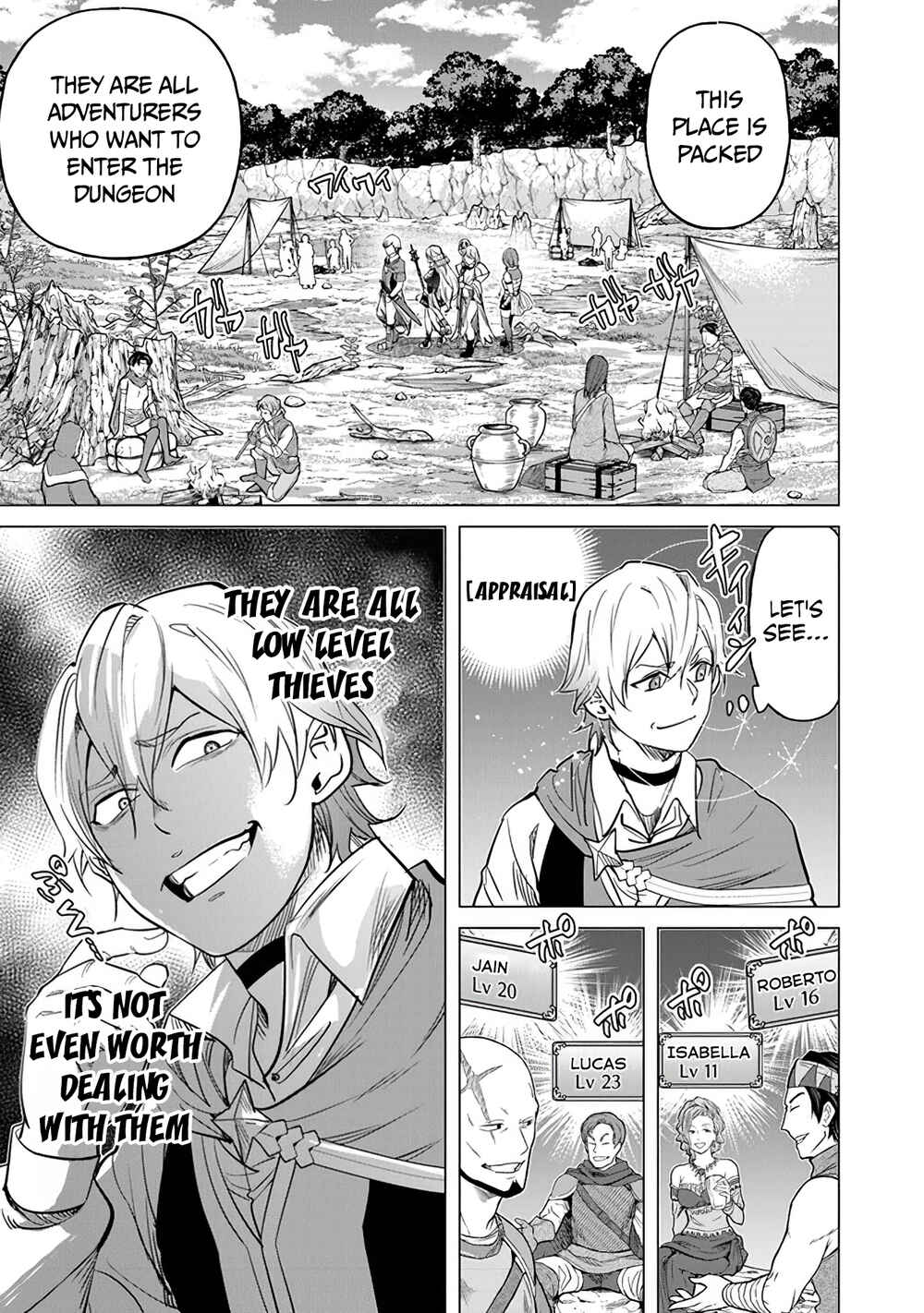 Keikenchi Chochiku de Nonbiri Shoushin Ryokou ~Yuusha to Koibito ni Tsuihou Sareta Senshi no Mujikaku Zamaa~ Chapter 13 - Page 3