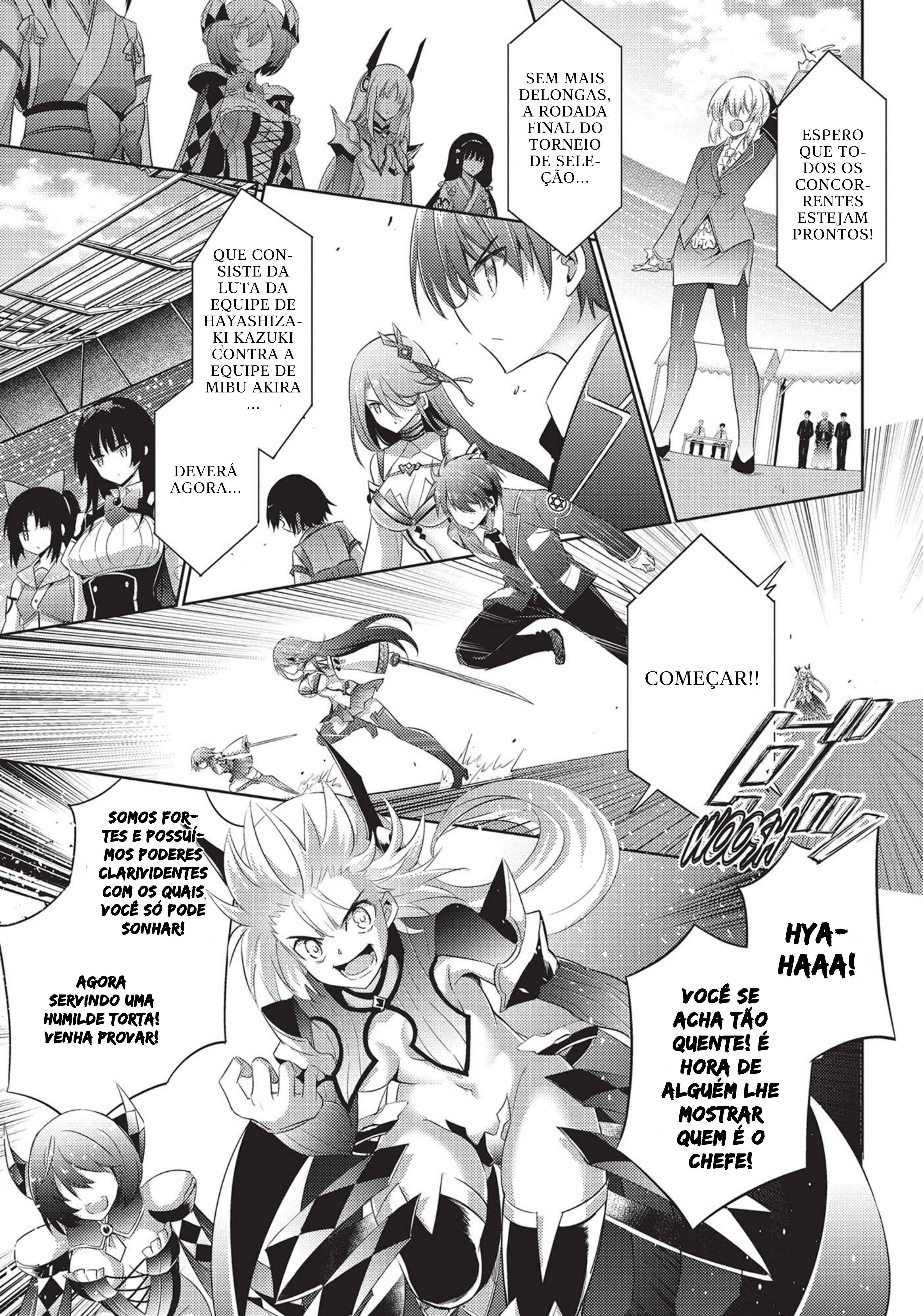 Magika no Kenshi to Shoukan Maou Chapter 57 - Page 12