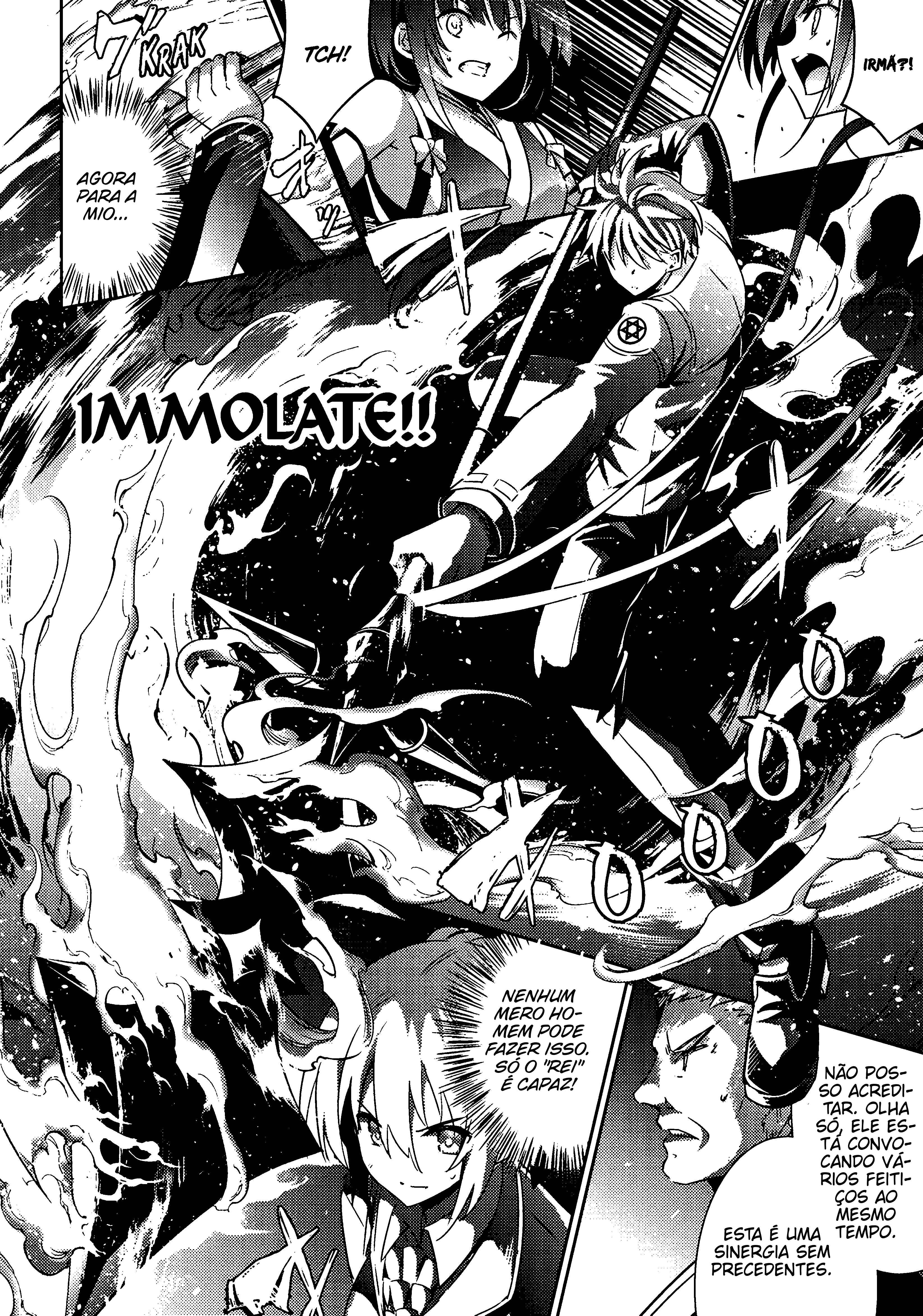 Magika no Kenshi to Shoukan Maou Chapter 57 - Page 19