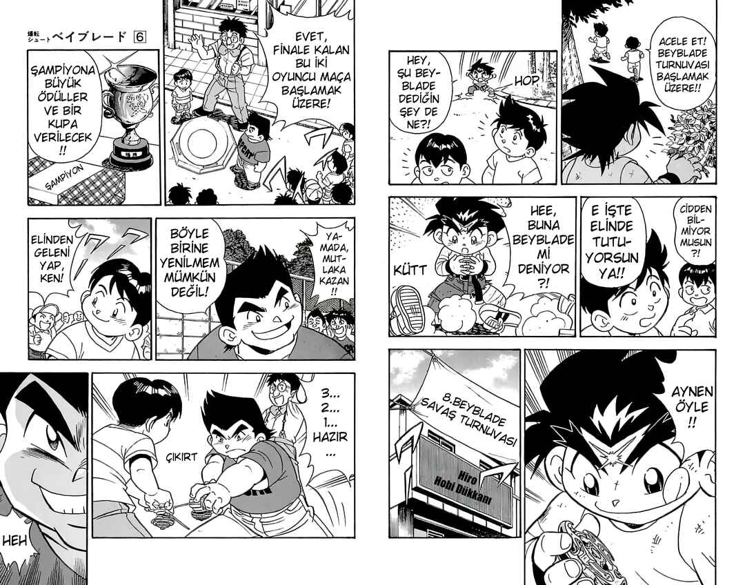 Bakuten Shoot Beyblade Chapter 1.1 - Page 7