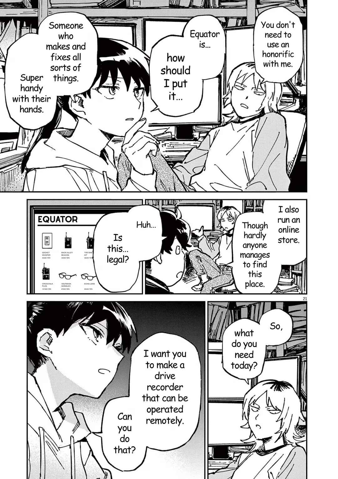 RoOT / Route of OddTaxi Chapter 2 - Page 21