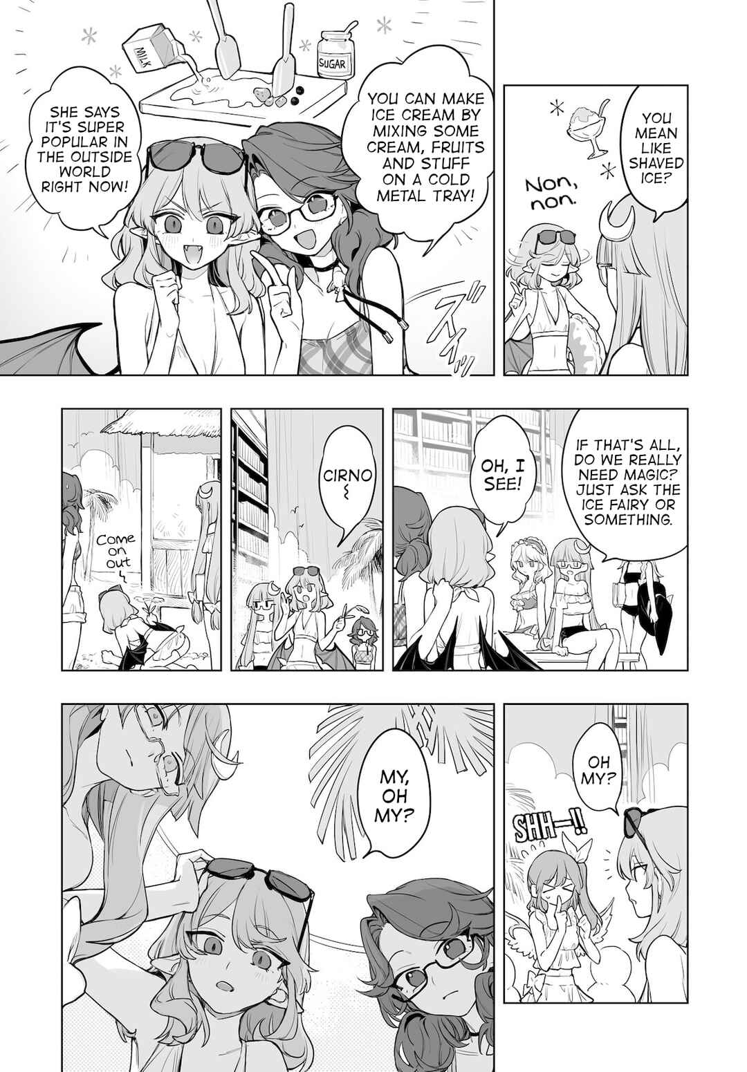 Touhou Project Niji Sousaku Series - Koumakan no Onnatachi Chapter 14 - Page 9