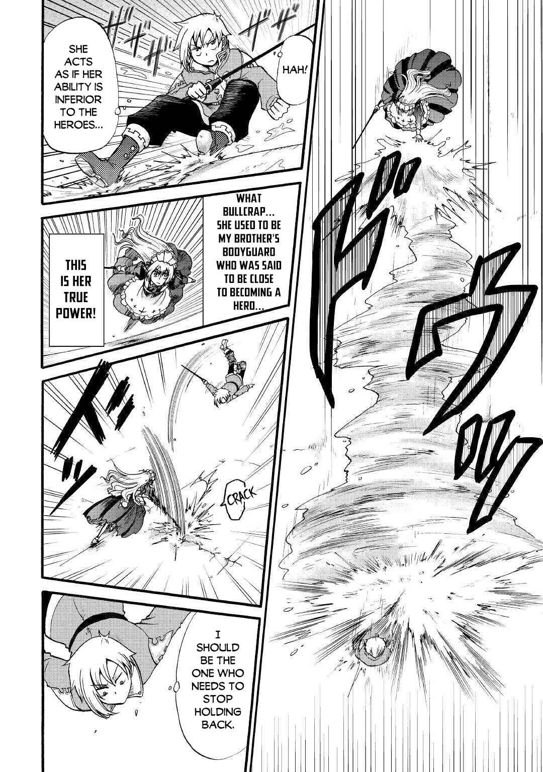 Zense wa Kentei. Konjou Kuzu Ouji Chapter 13 - Page 17