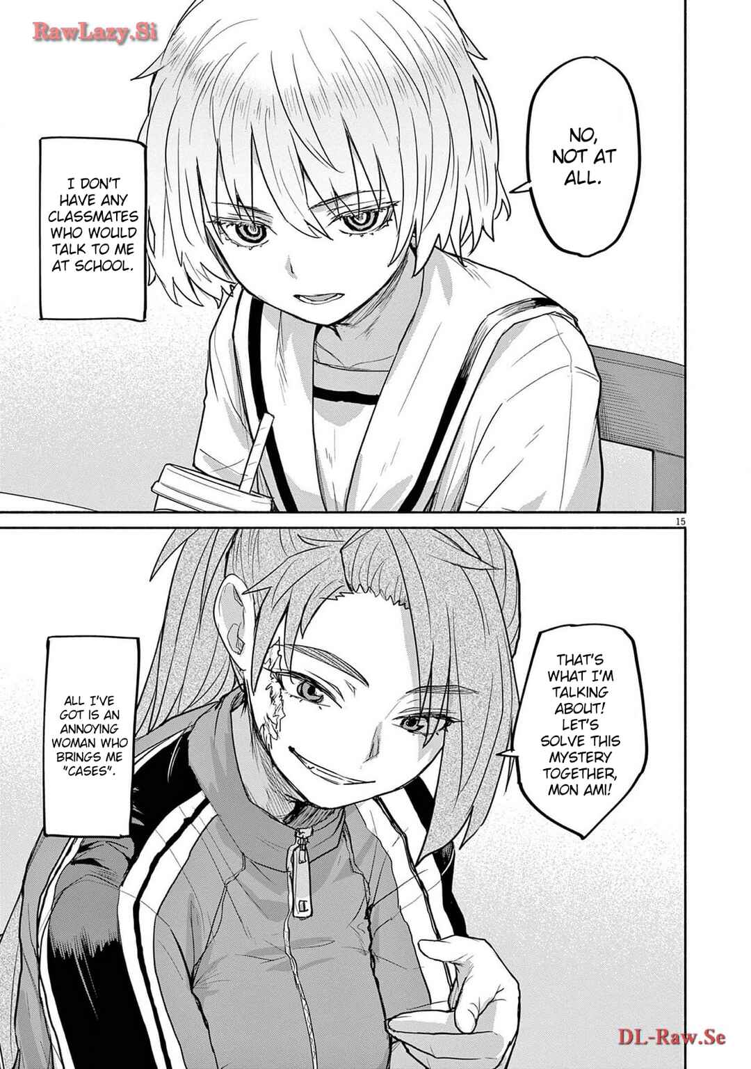Kaii to Otome to Kamikakushi Chapter 63 - Page 15