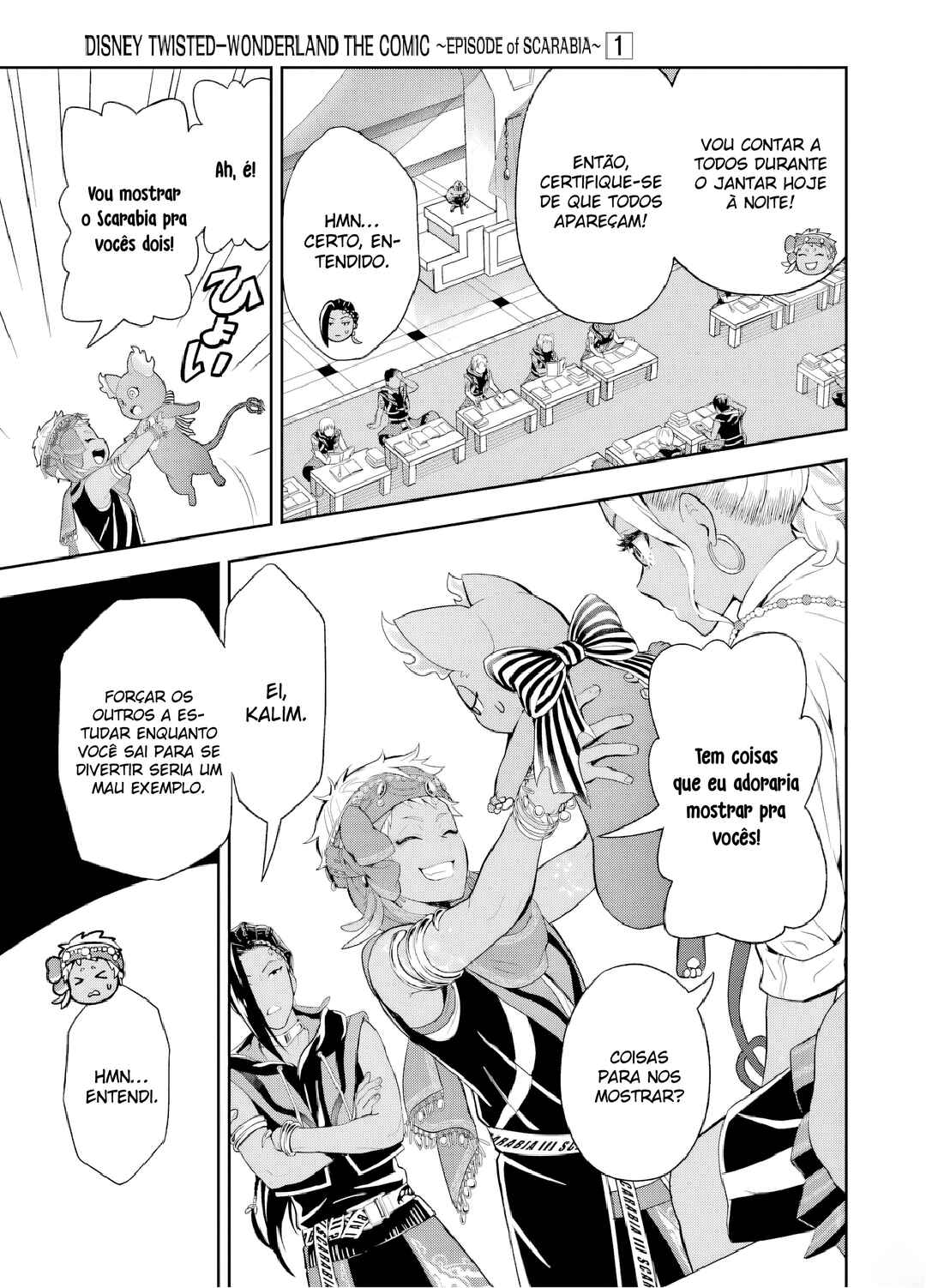 Disney Twisted Wonderland: The Comic—Episode of Scarabia Chapter 2 - Page 33