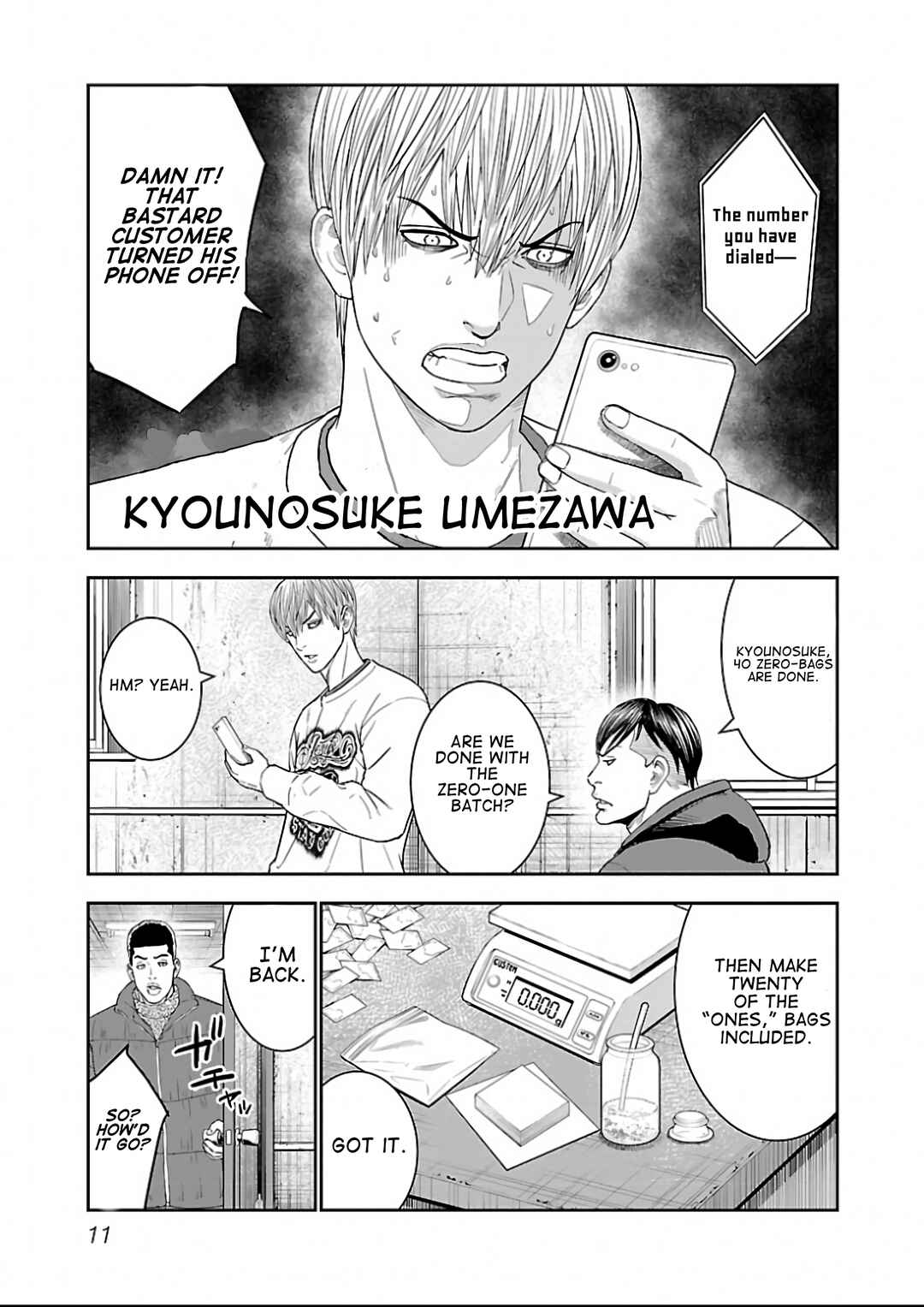 Matori to Kyouken -Rodjiura no Otokotachi- Chapter 1 - Page 10