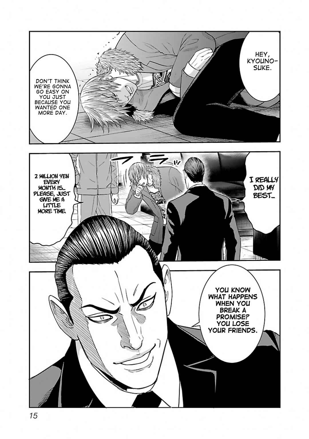 Matori to Kyouken -Rodjiura no Otokotachi- Chapter 1 - Page 14