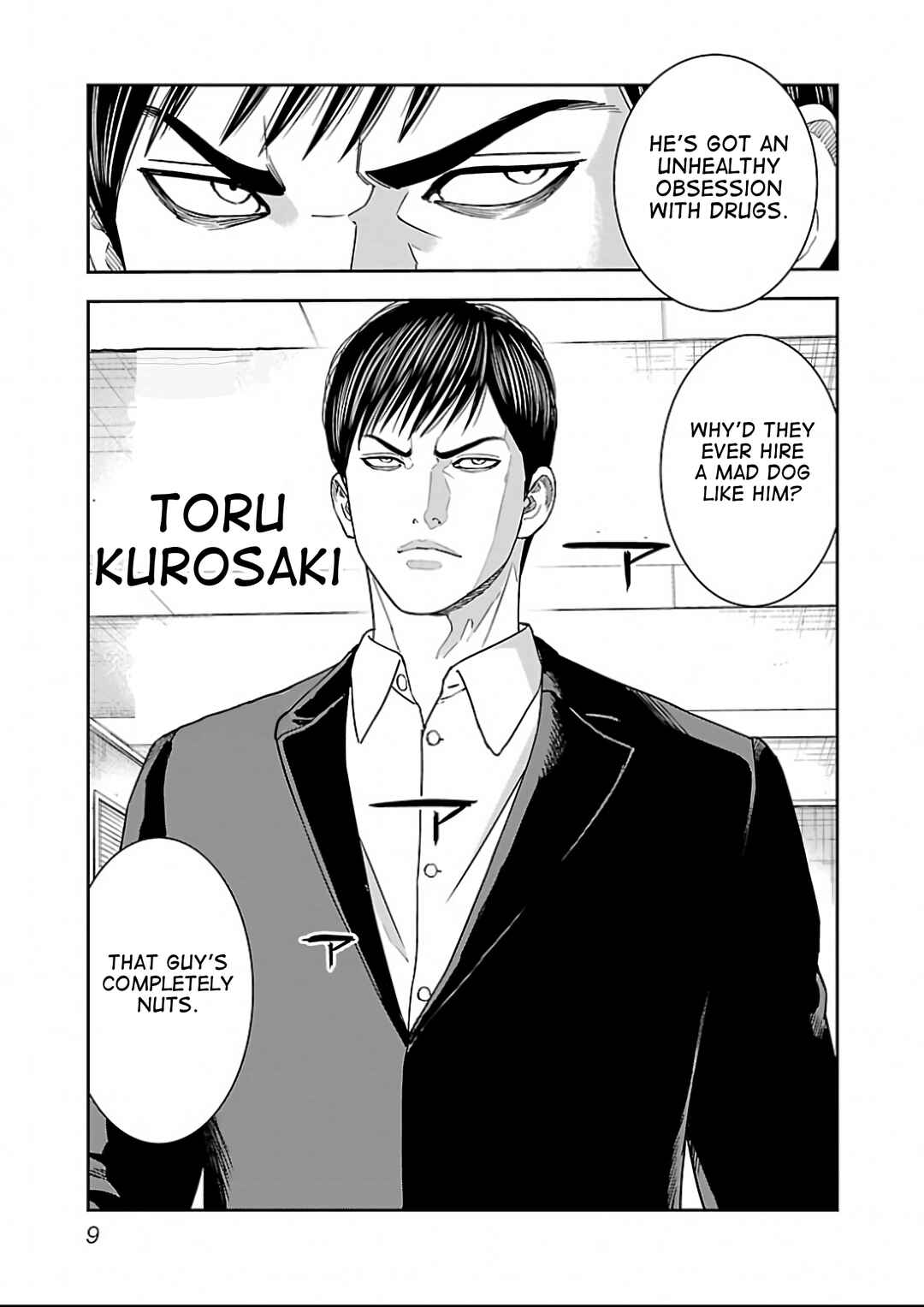 Matori to Kyouken -Rodjiura no Otokotachi- Chapter 1 - Page 8