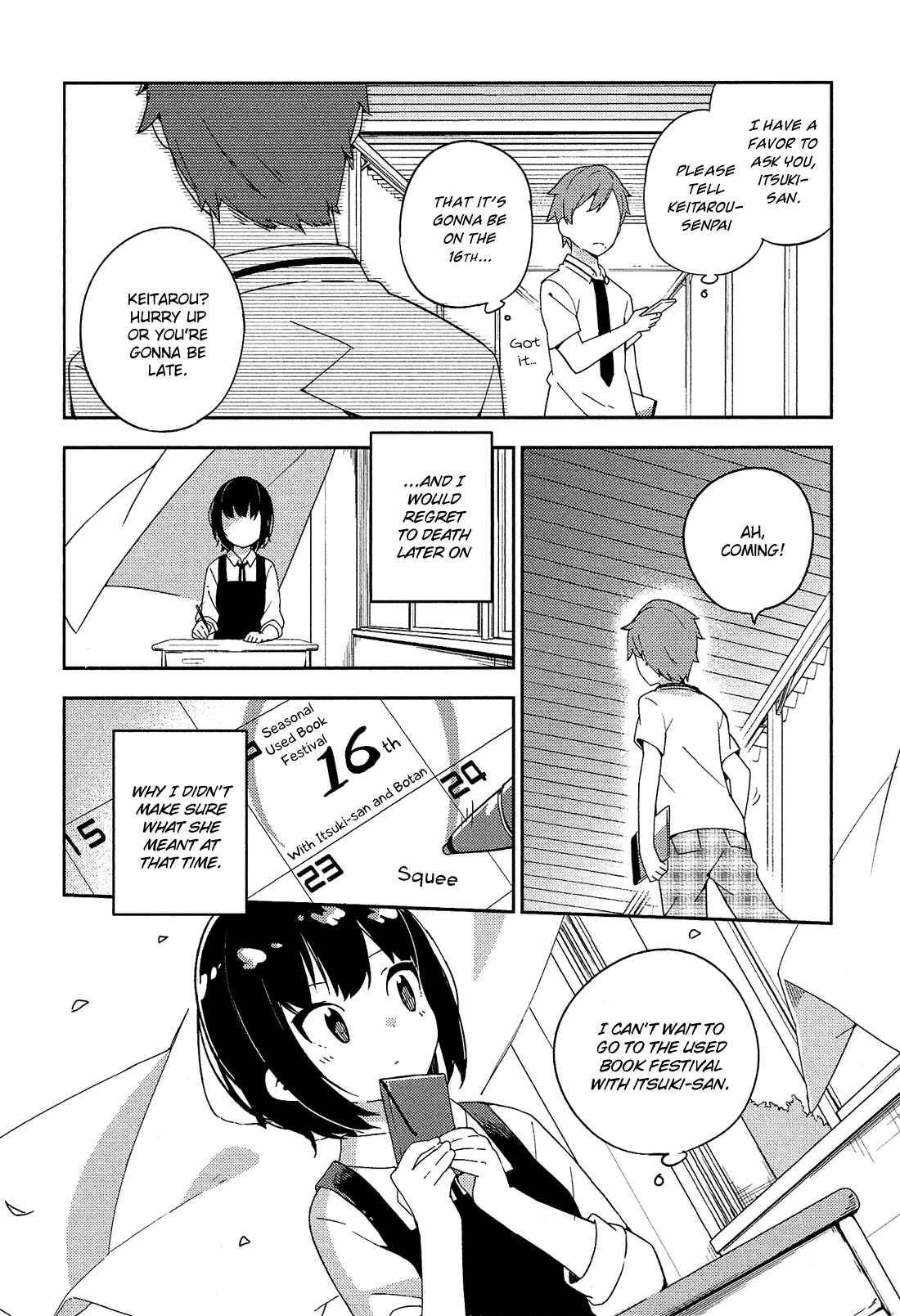 Ookami Shounen wa Kyou mo Uso wo Kasaneru Chapter 12 - Page 21