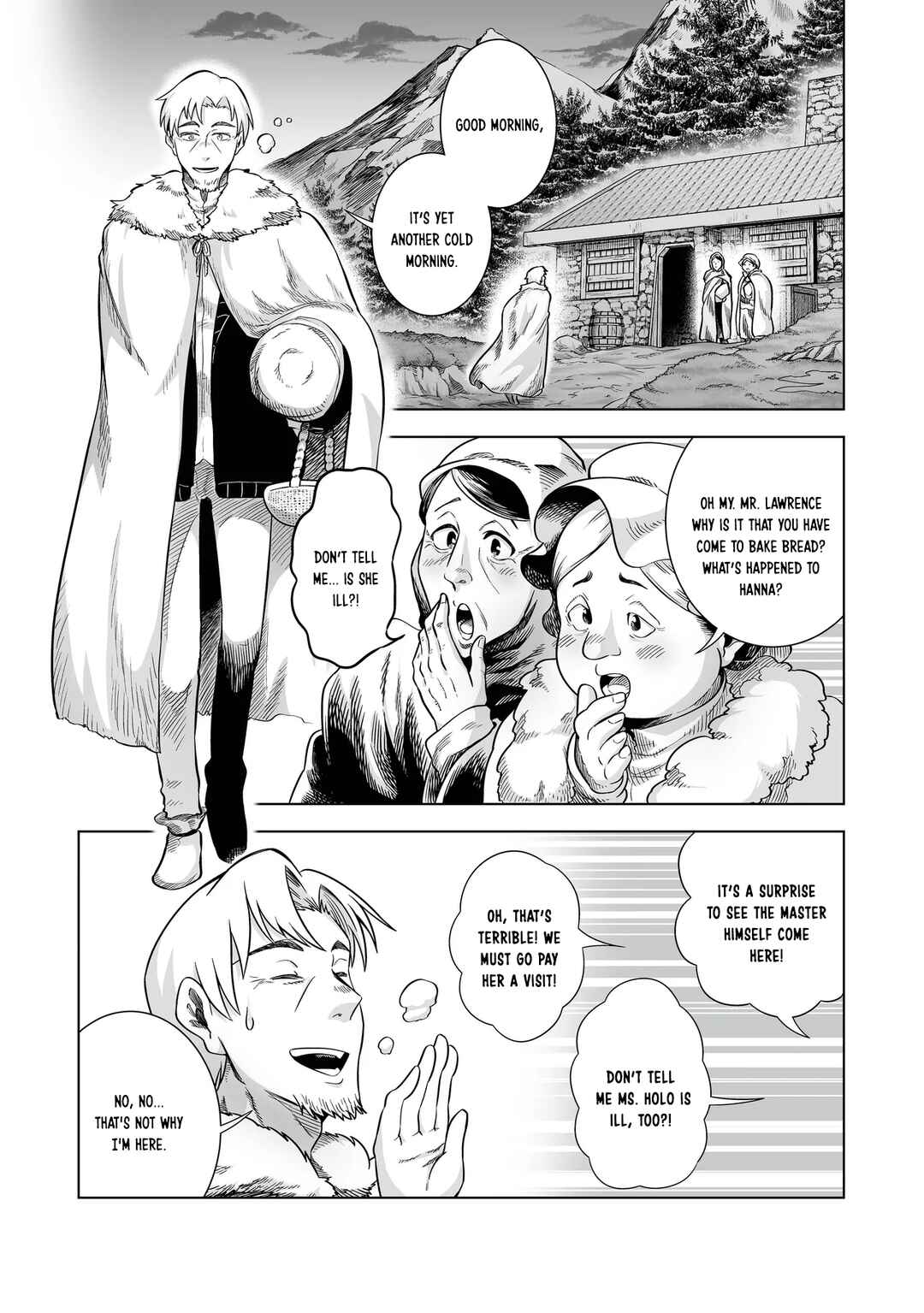 Ookami to Koushinryou: Spring Log Chapter 3 - Page 1