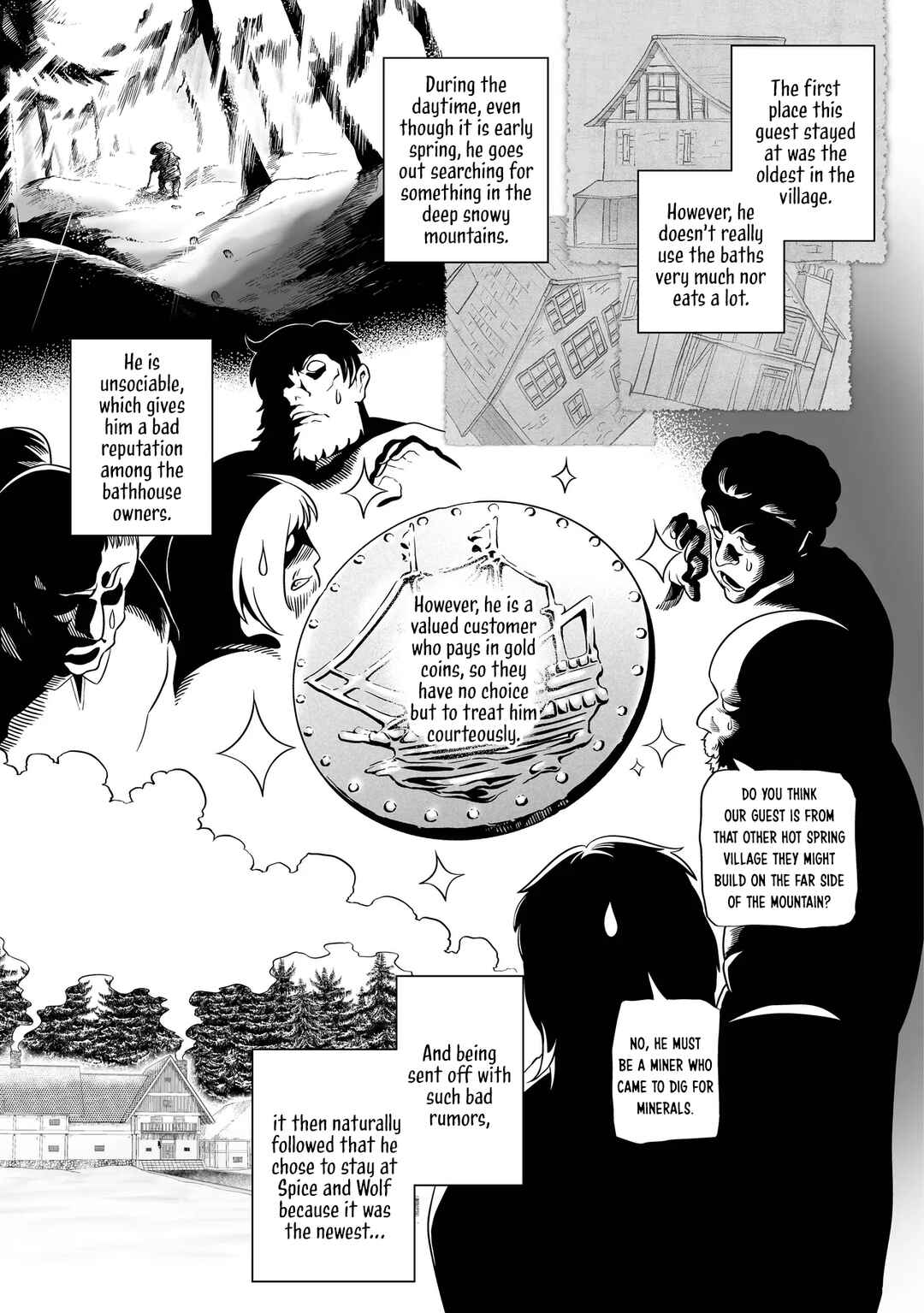 Ookami to Koushinryou: Spring Log Chapter 3 - Page 3