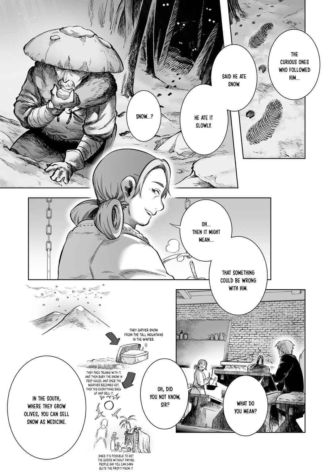 Ookami to Koushinryou: Spring Log Chapter 3 - Page 9