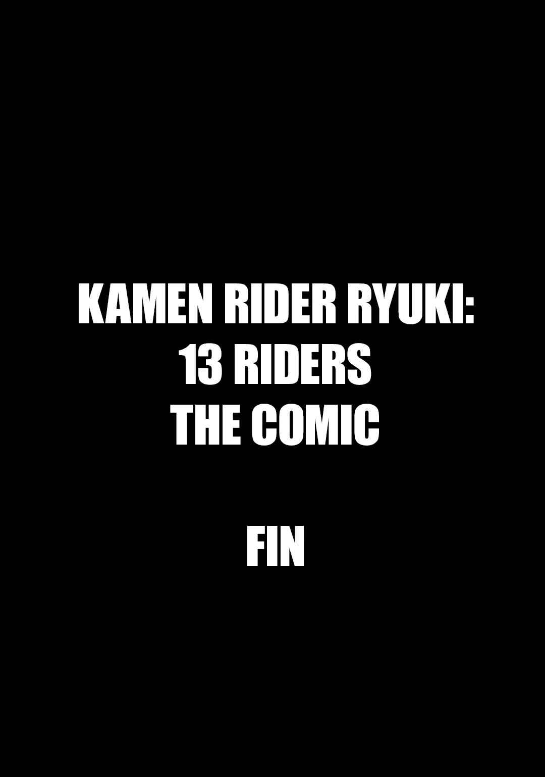 Masked Rider Ryuuki - 13 Riders the Comic Chapter ? - Page 116