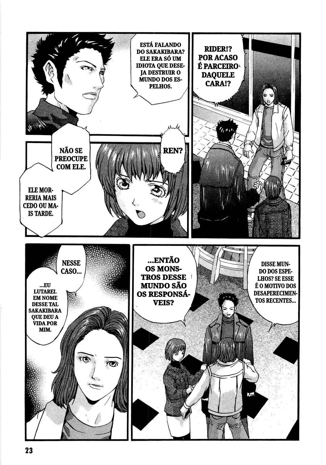 Masked Rider Ryuuki - 13 Riders the Comic Chapter ? - Page 21