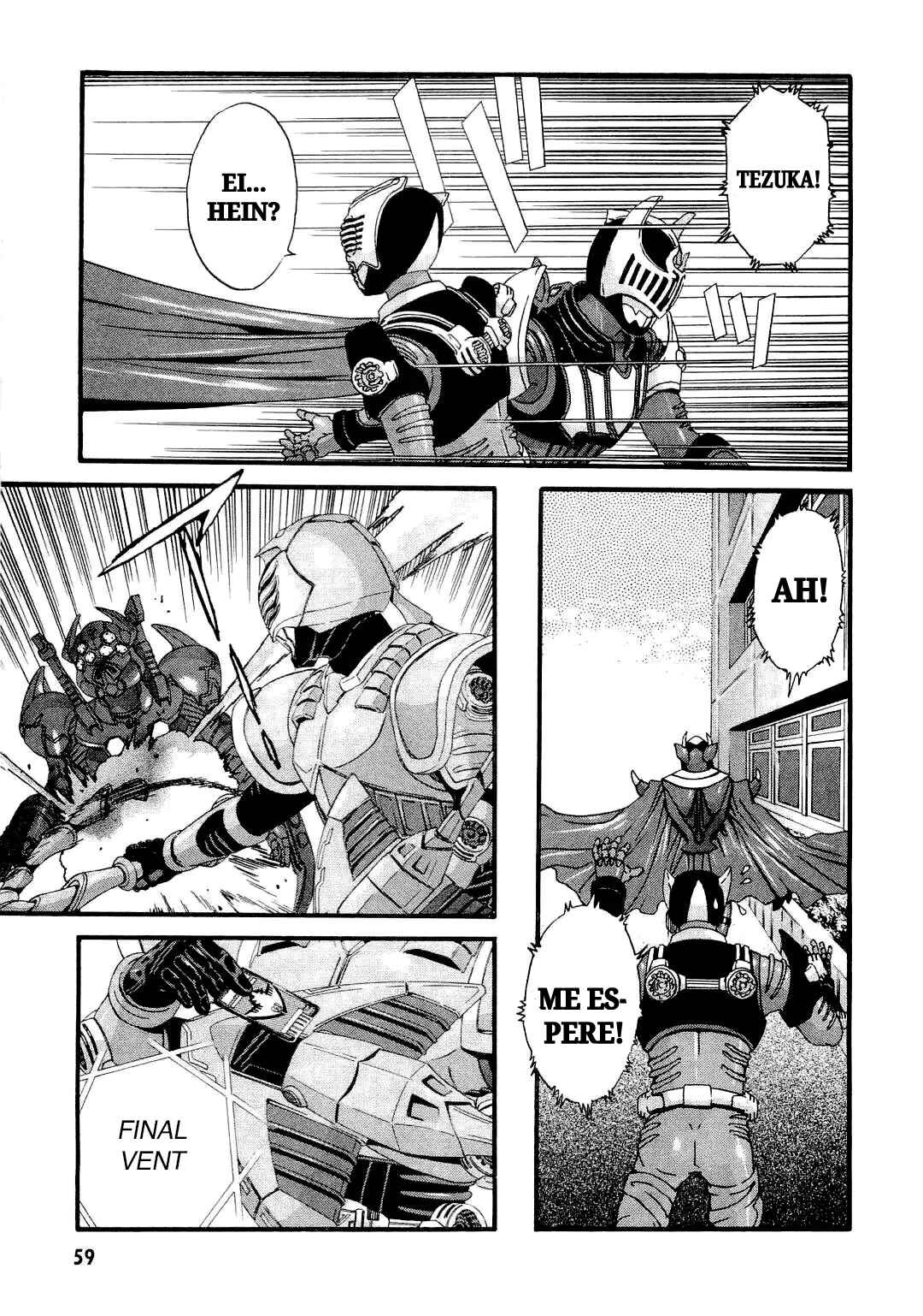 Masked Rider Ryuuki - 13 Riders the Comic Chapter ? - Page 56