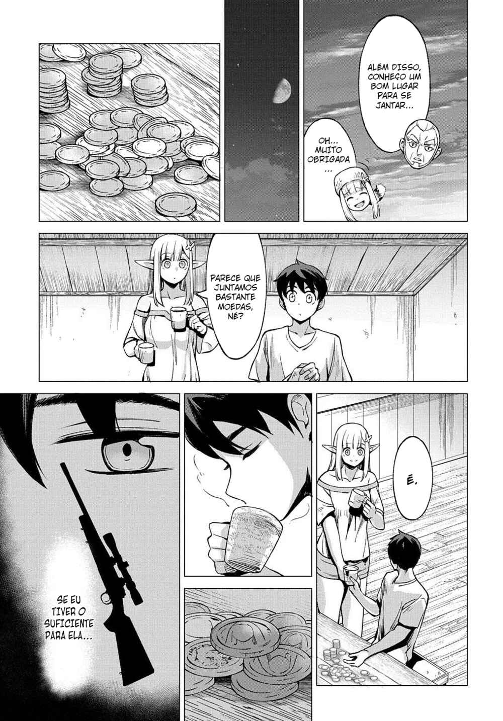 Hokkaidou no Gen'eki Hunter ga Isekai ni Hourikomarete Mita ~Elf Yome to Meguru Isekai Shuryou Life~ Chapter 6 - Page 37