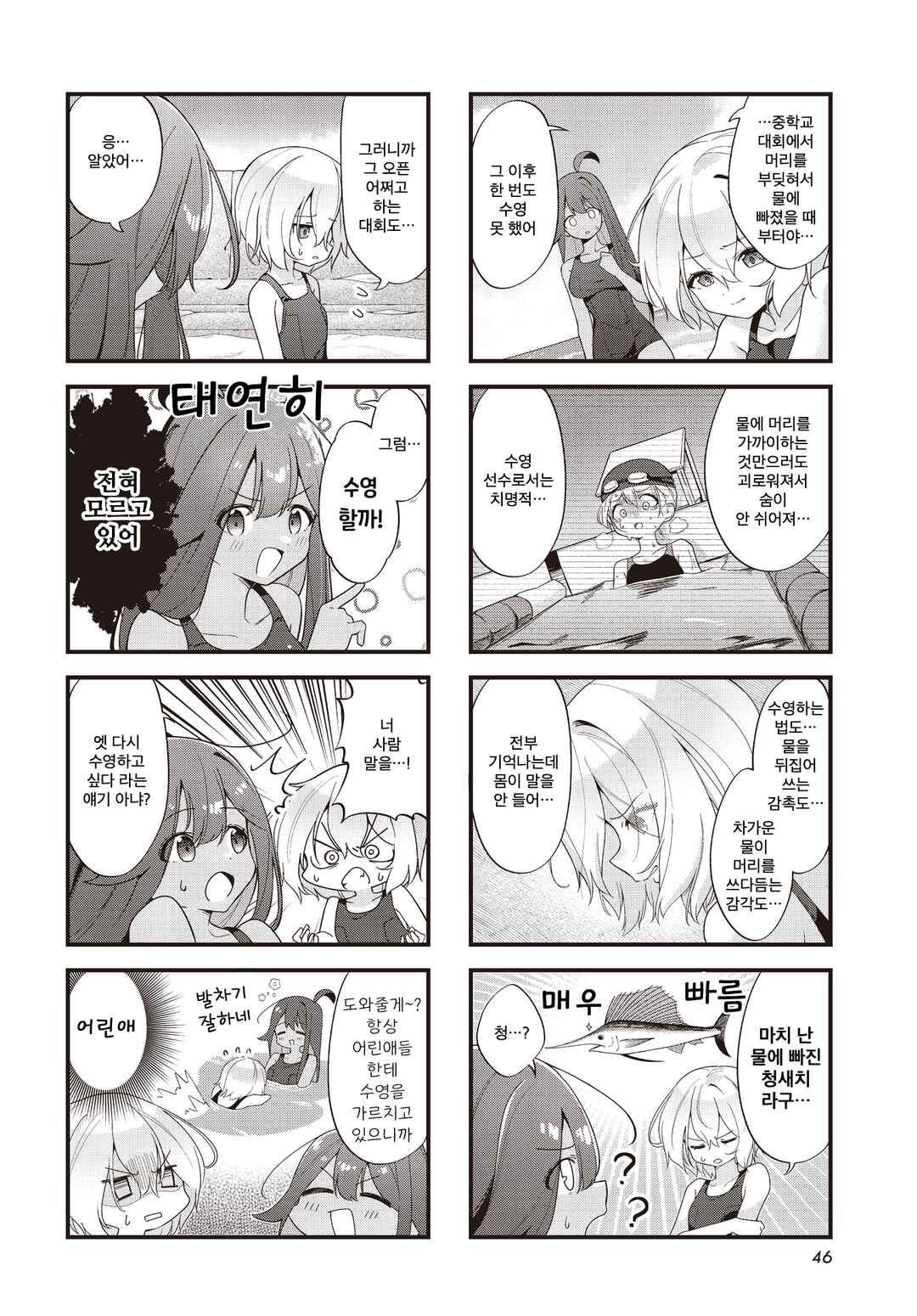 Watashi ni Pool ha Semai Sugita! Chapter 2 - Page 2