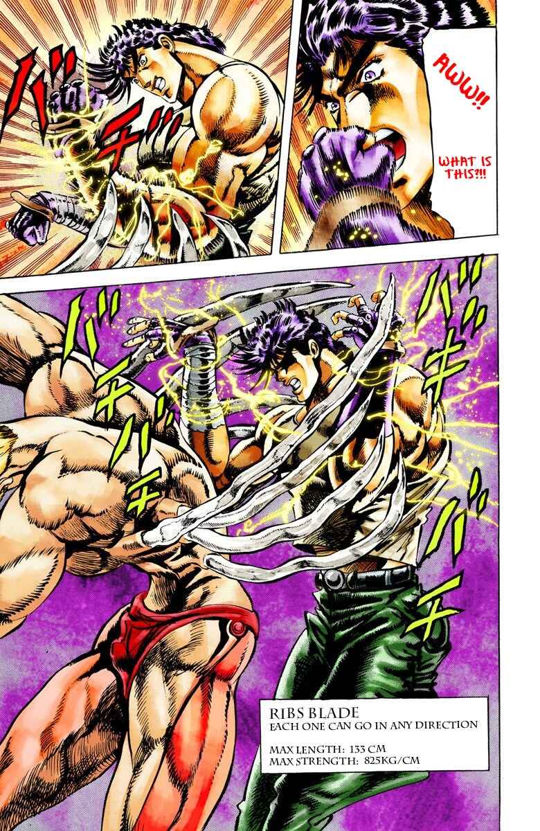 JoJo no Kimyou na Bouken: Part 2 - Sentou Chouryuu Color-ban Chapter 14 - Page 12