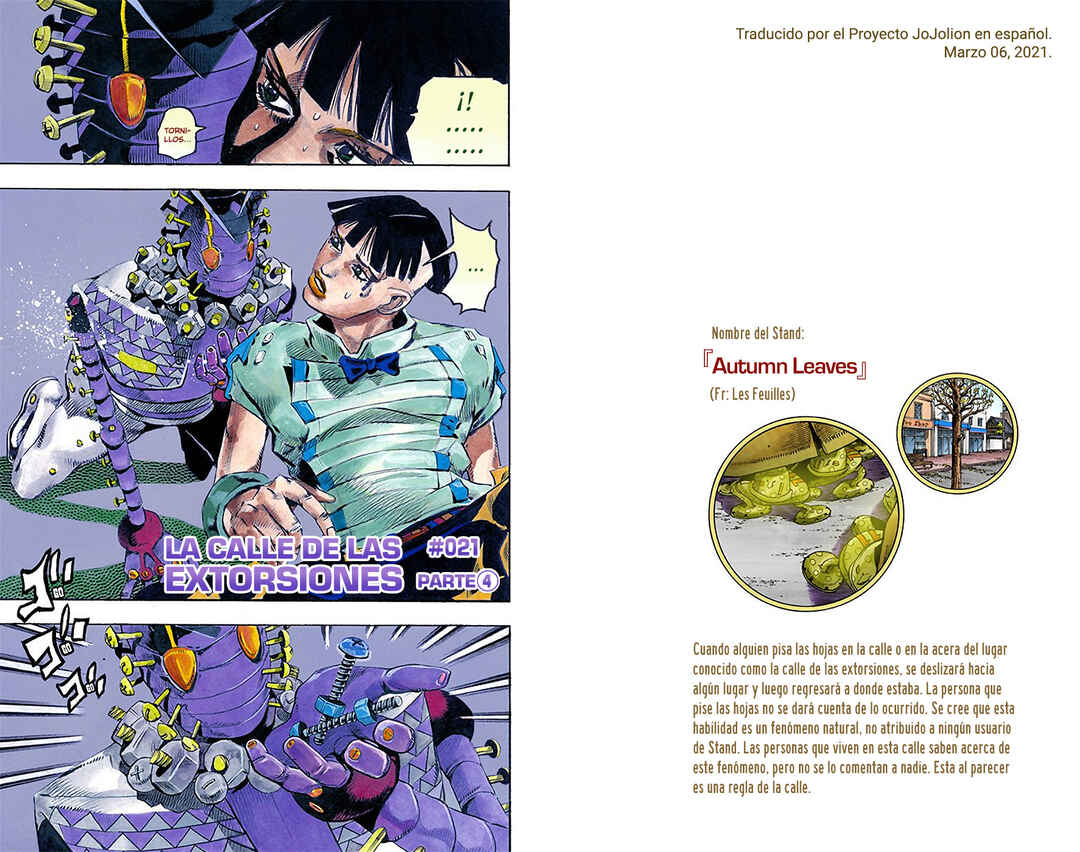 JoJo no Kimyou na Bouken: Part 8 - JoJolion Color-ban Chapter 21 - Page 1
