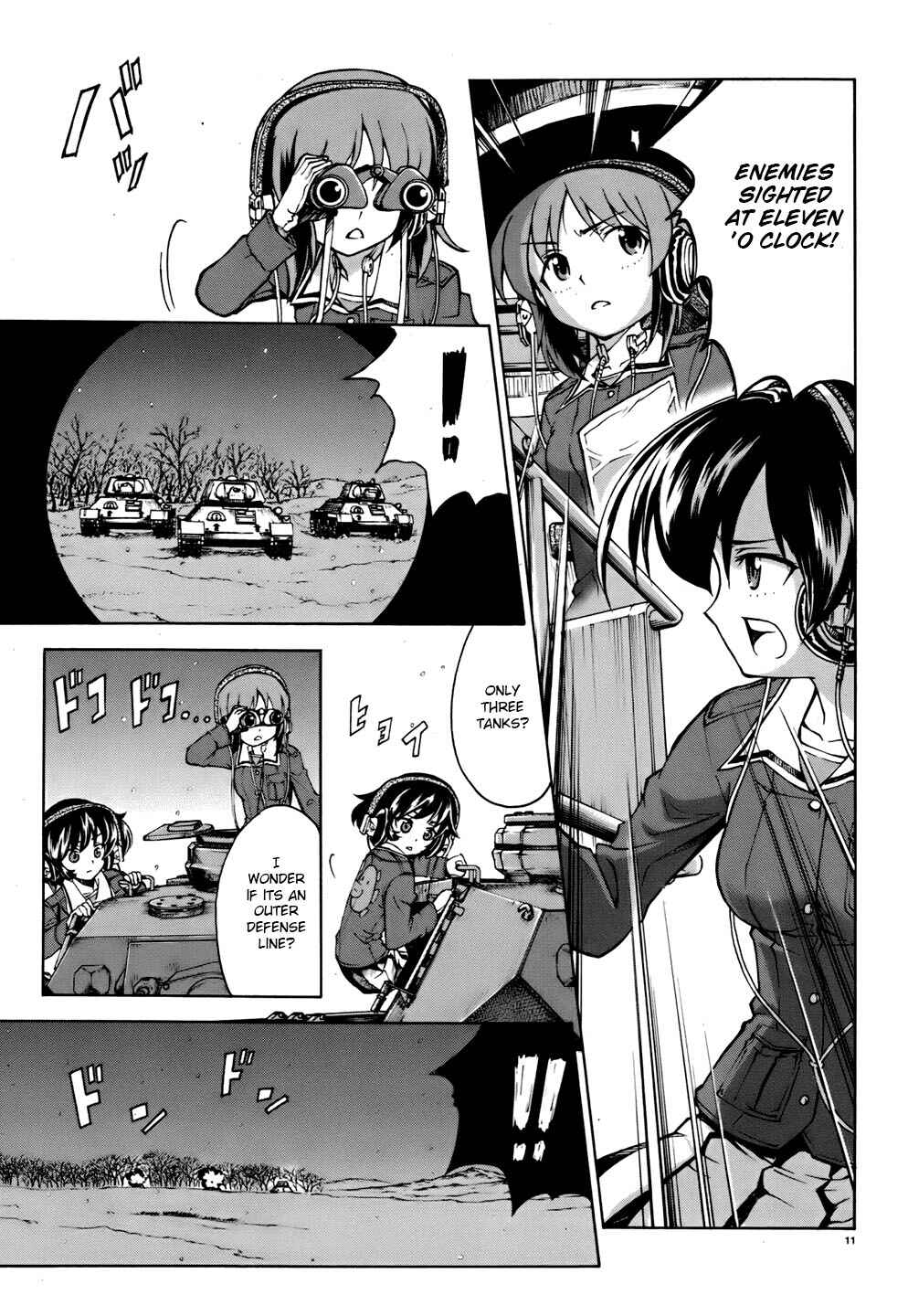 Girls und Panzer Chapter 12 - Page 11