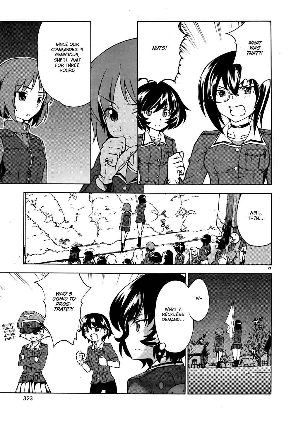 Girls und Panzer Chapter 12 - Page 35
